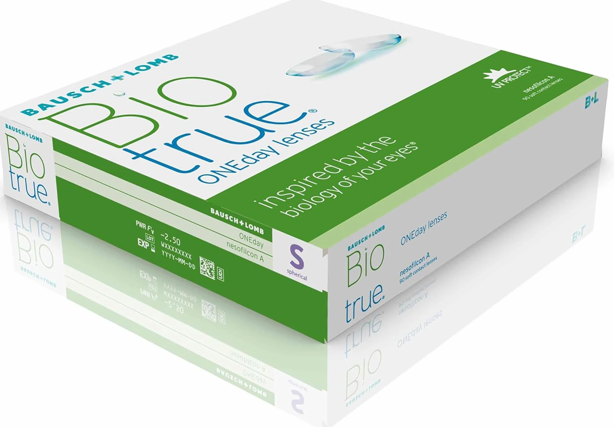 Bausch + Lomb Biotrue ONEday lentillas diarias esféricas 90 uds 8.6 BC 14.20 DIA -03,25