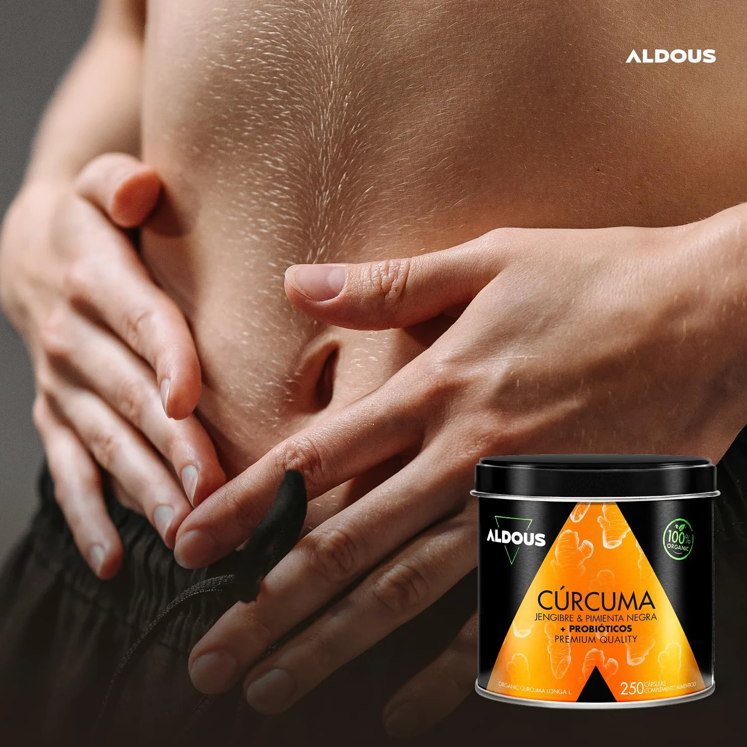 PROBIÓTICOS + BIO Cúrcuma con Jengibre y Pimienta Negra 1460mg Cápsulas Antiinflamatorio Natural