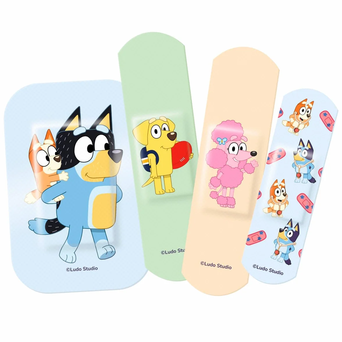 Bluey Tiritas Apósitos Infantiles 12 Unidades Diseños Surtidos