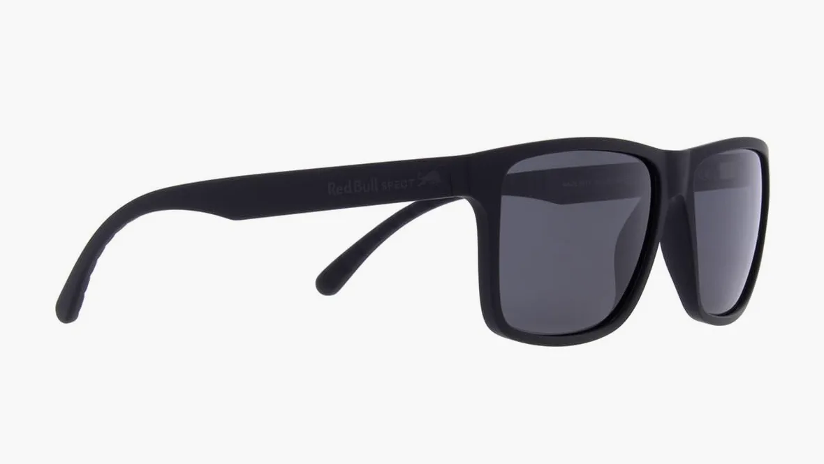 Red Bull Spect Eyewear Maze Gafas, Negro Mate Suave al Tacto, L Unisex Adulto