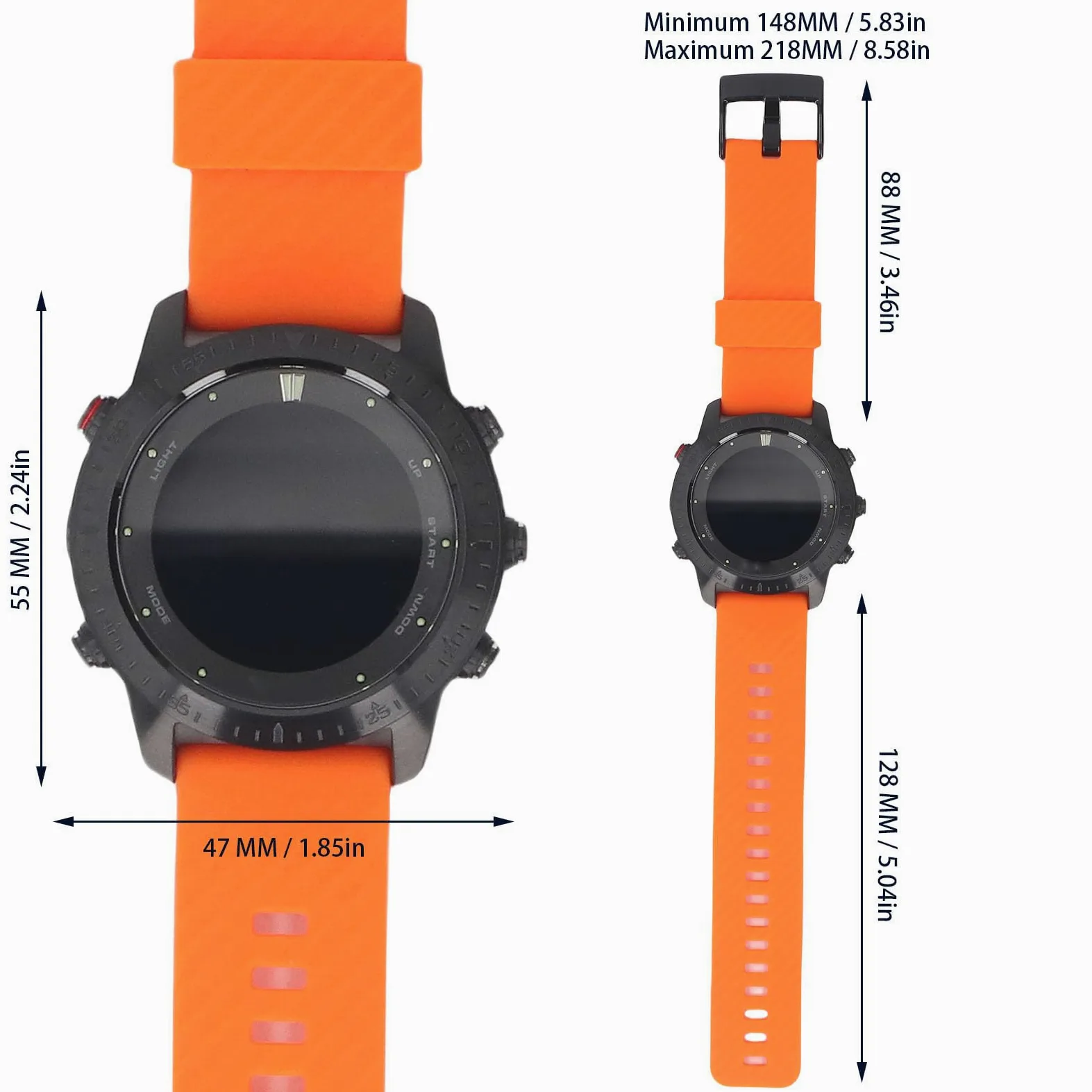 Reloj con Ordenador de Buceo, Impermeabilización Profesional, Batería de Larga Duración para Deportes de Buceo, Aleación de Ti