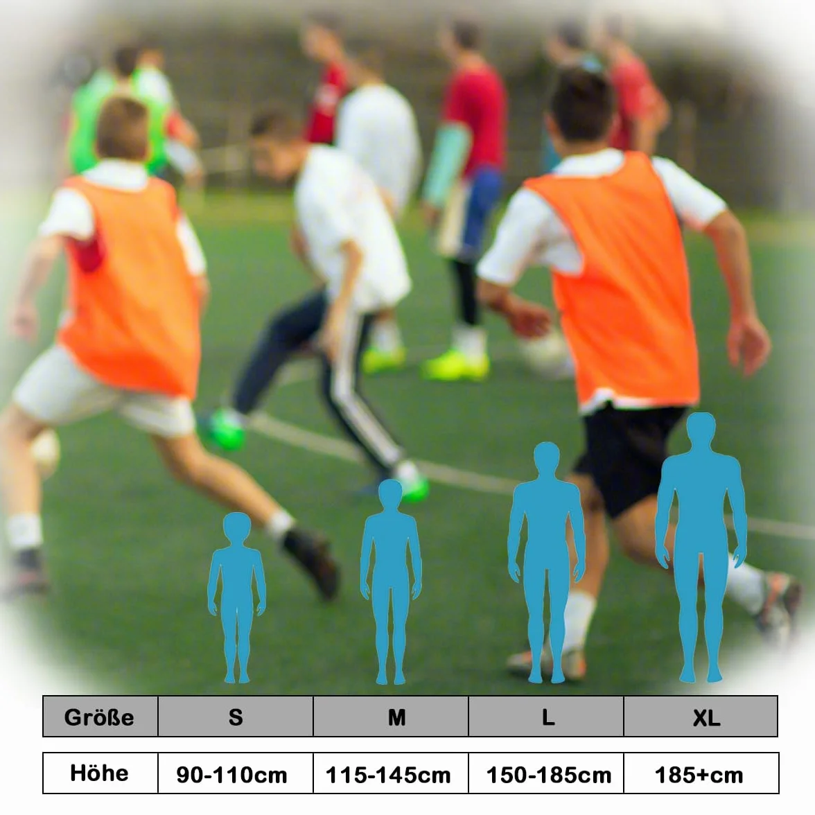 Chaleco de entrenamiento de fútbol para niños y adultos accesorios de equipo