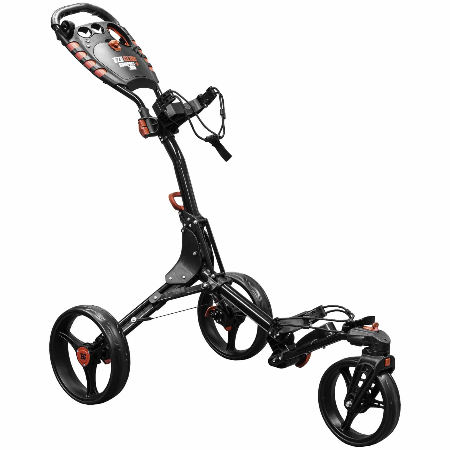 EZE Glide Compact+ 360 Carrito de golf unisex carbón/rojo talla única