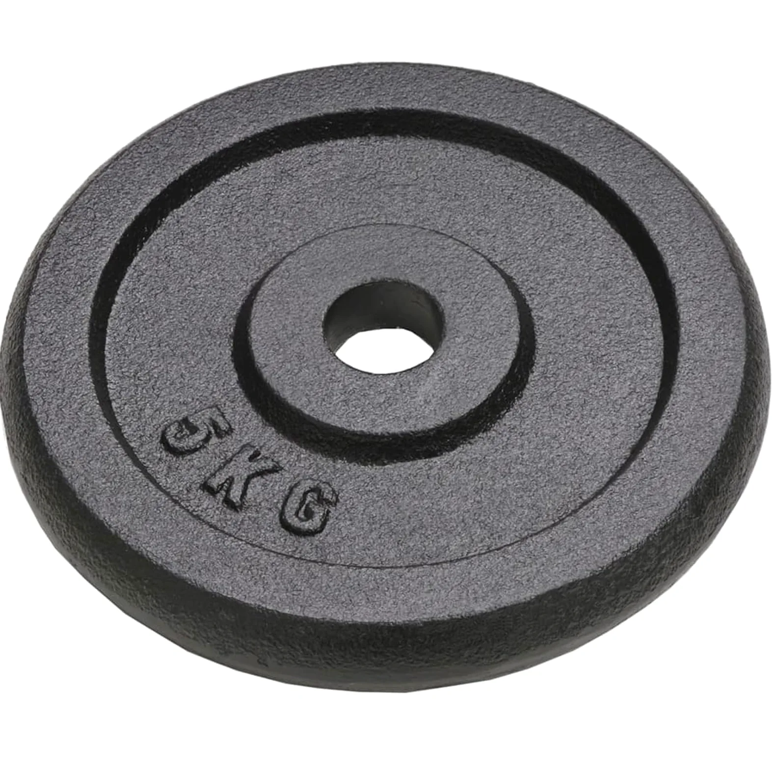 Homgoday Juego de Pesas de Hierro Fundido 2x10kg + 2x5kg, Adecuado para Barra de 30mm, Entrenamiento Muscular en Casa o Gimnasio