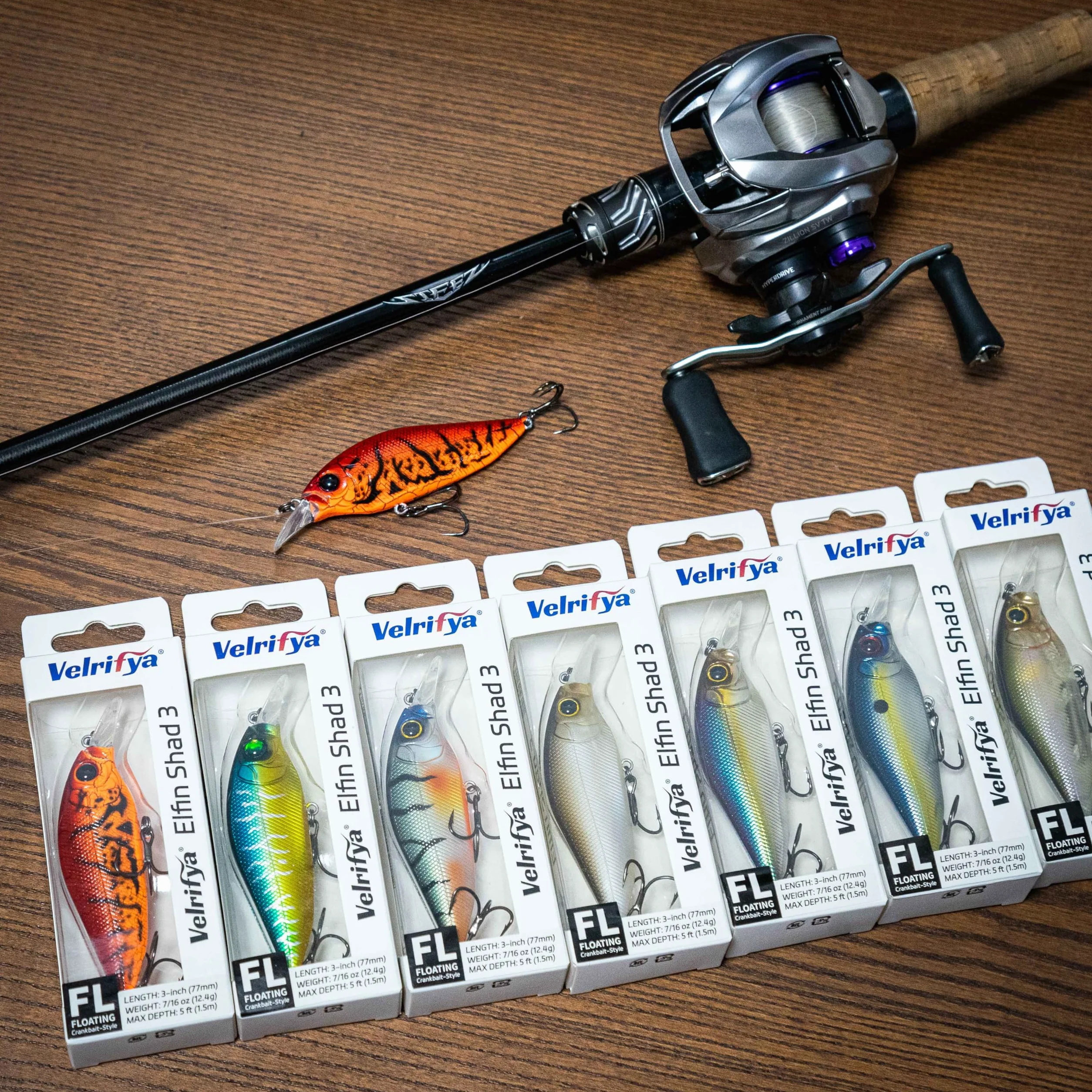 Crankbaits/Jerkbait híbridos para pesca de lubina, buceo poco profundo, para lucio, lucio, agua fría para pesca de invierno y primavera, para agua dulce y salada