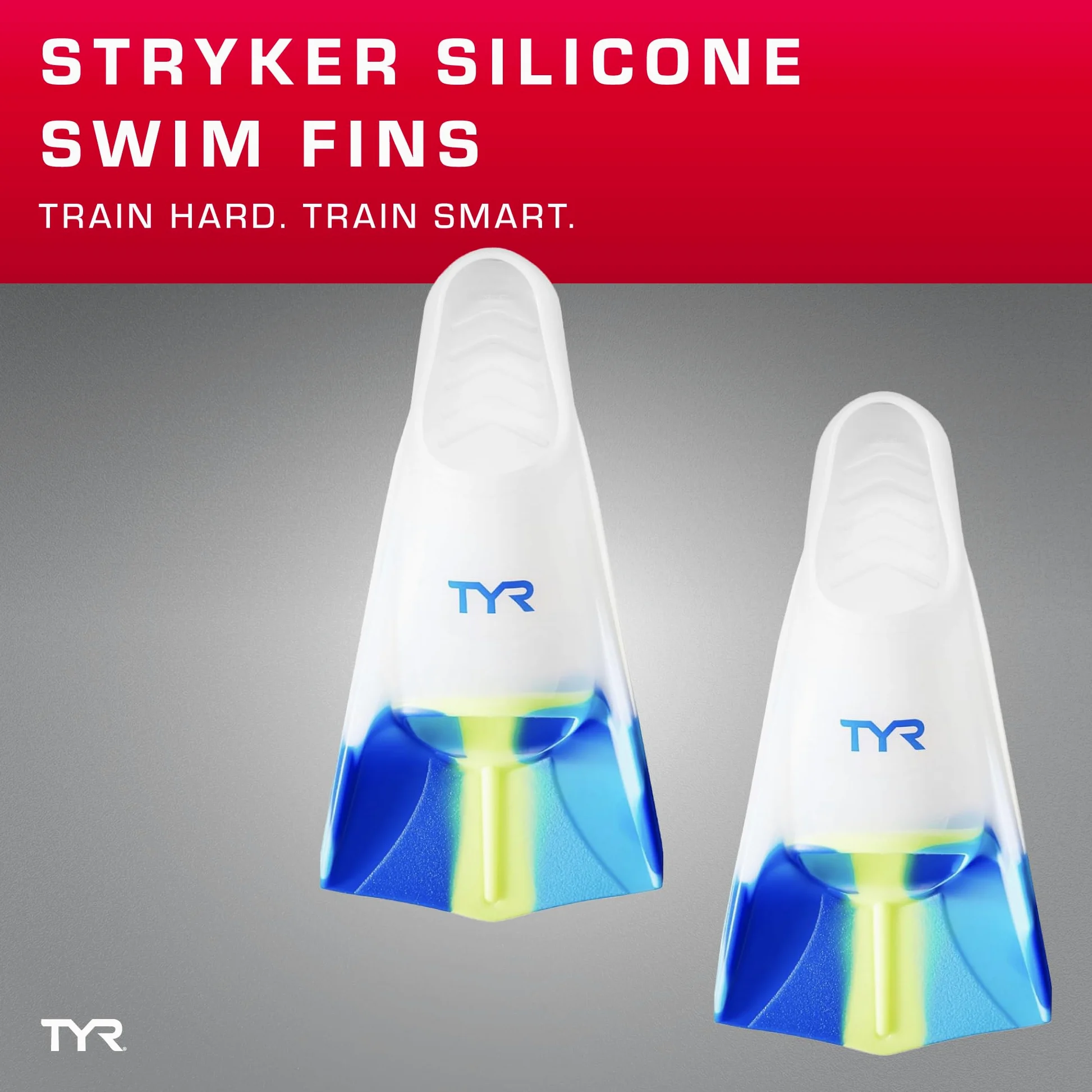 TYR Stryker Silicone Fin Aletas, Unisex Adulto