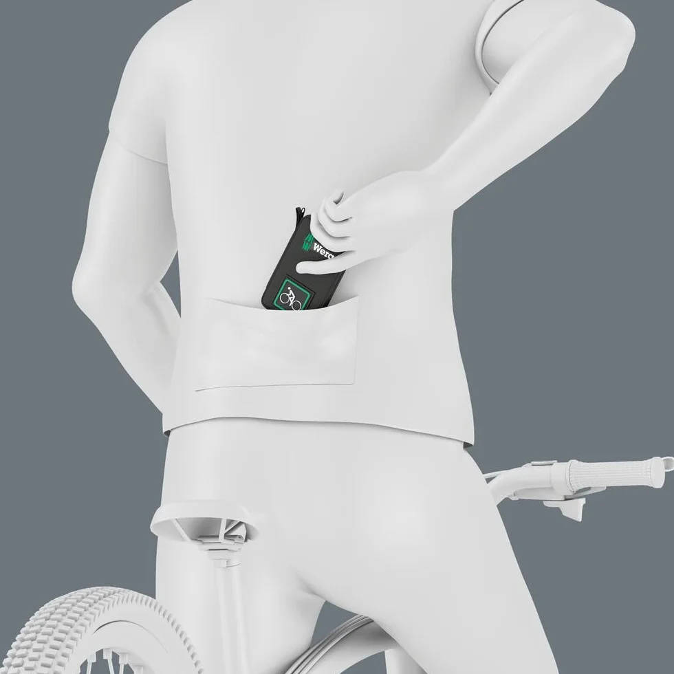 Wera Juego para bicicletas 3 A, 40 piezas