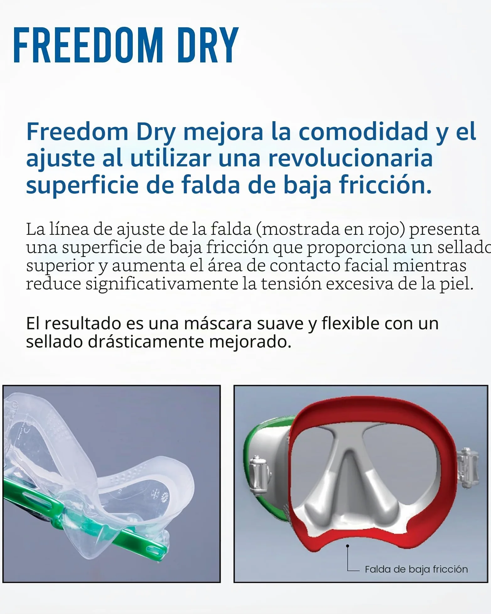 Tusa Freedom Elite - Gafas Máscara de buceo y snorkeling Adultos, color Negro