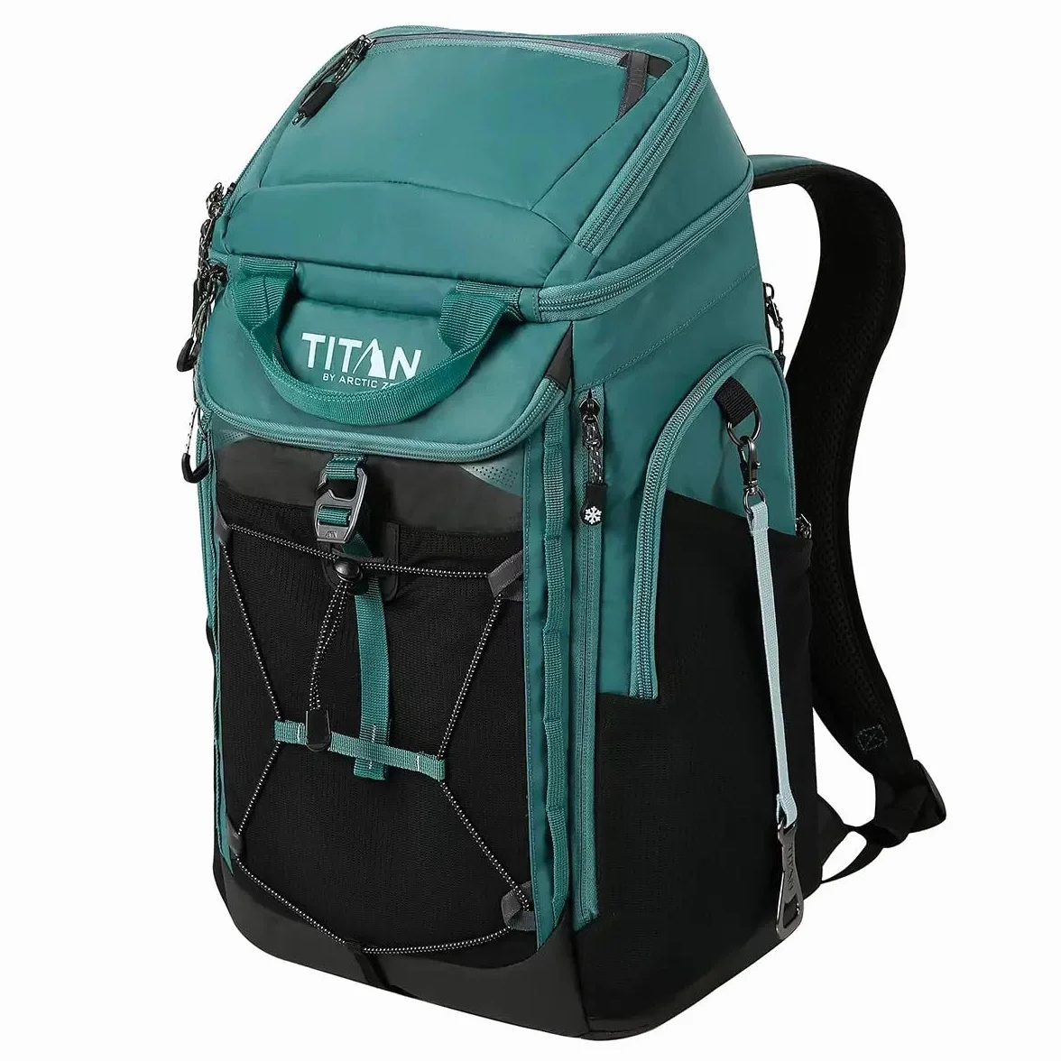 TECNOLIFE Nevera PORTATIL Tipo Mochila Titan Artic Zone Verde Y NEGRA