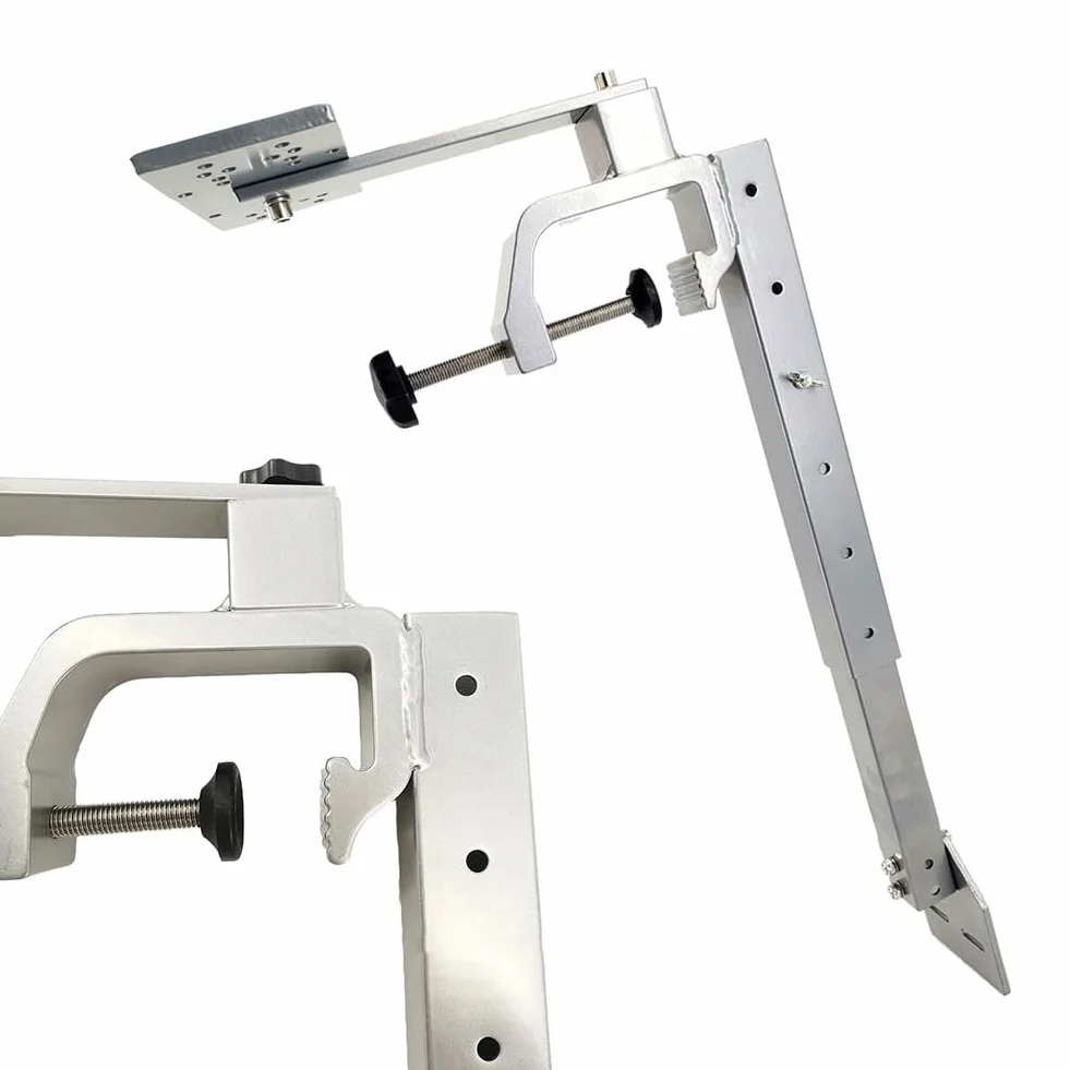 Soporte de acero inoxidable y aluminio para buscador de peces ajustable