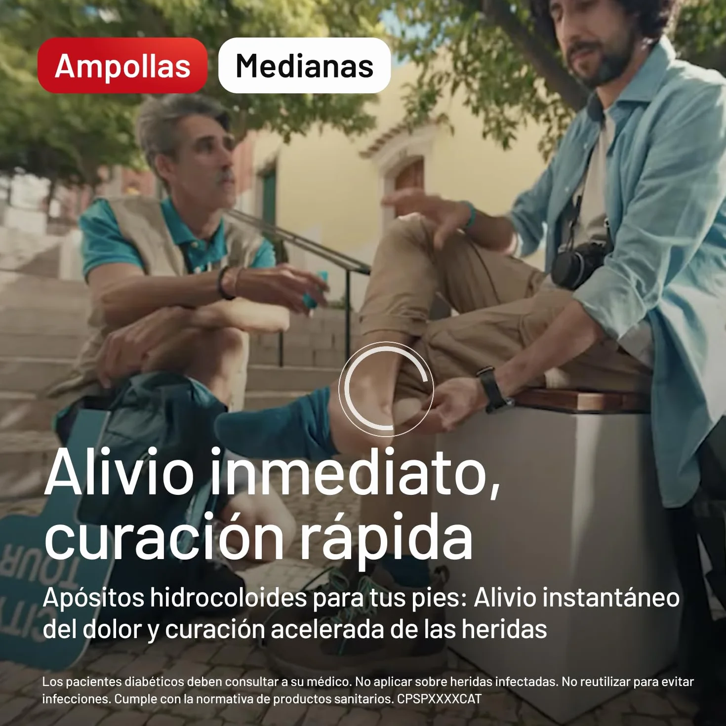 COMPEED Ampollas Medianas Protección Contra Rozaduras Pack 10 uds