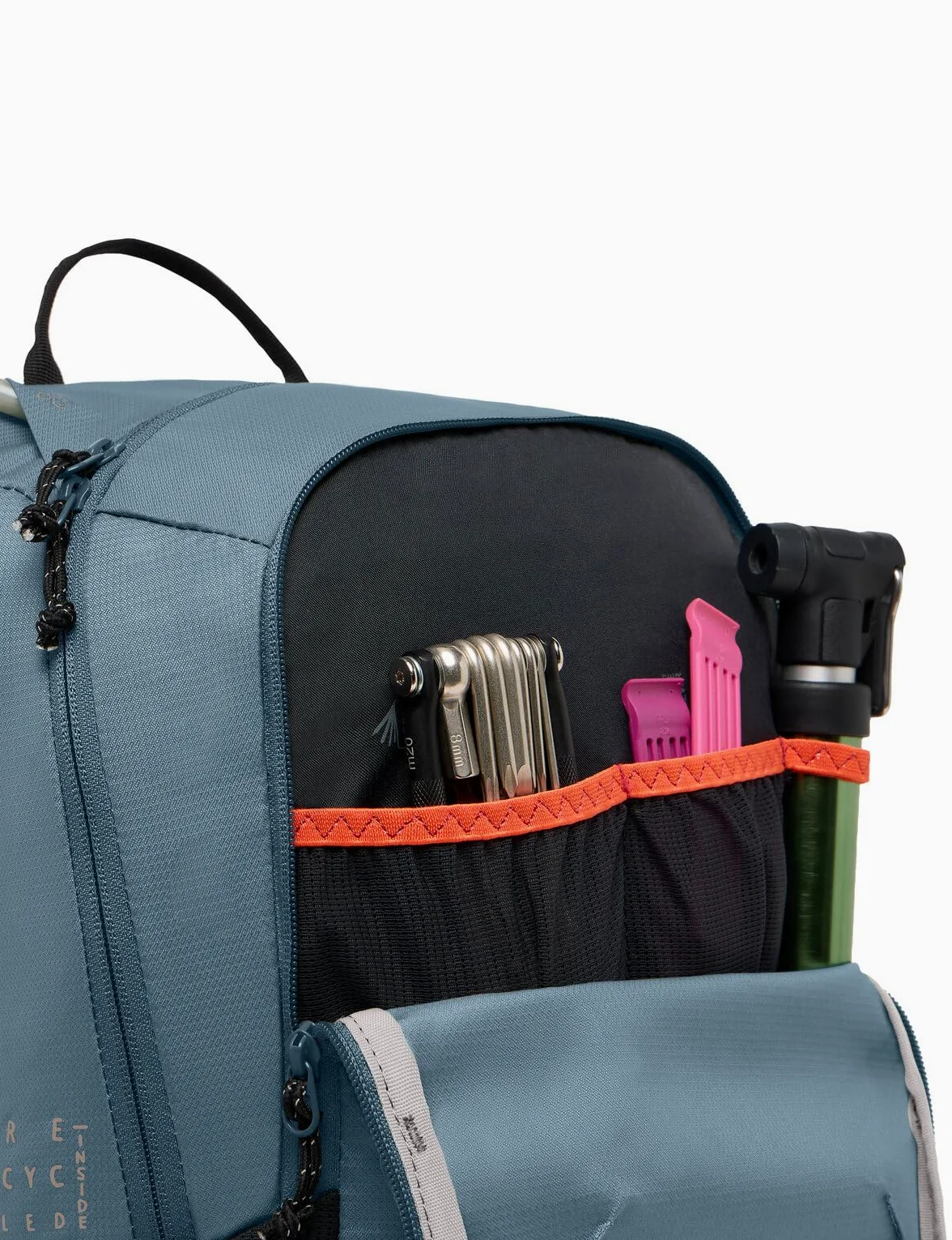 VAUDE Trailvent 10 – Mochila para bicicleta de montaña de 10 l, ligera mochila de montaña con respaldo de malla transpirable, compartimento para sistema de hidratación y elementos reflectantes, ideal