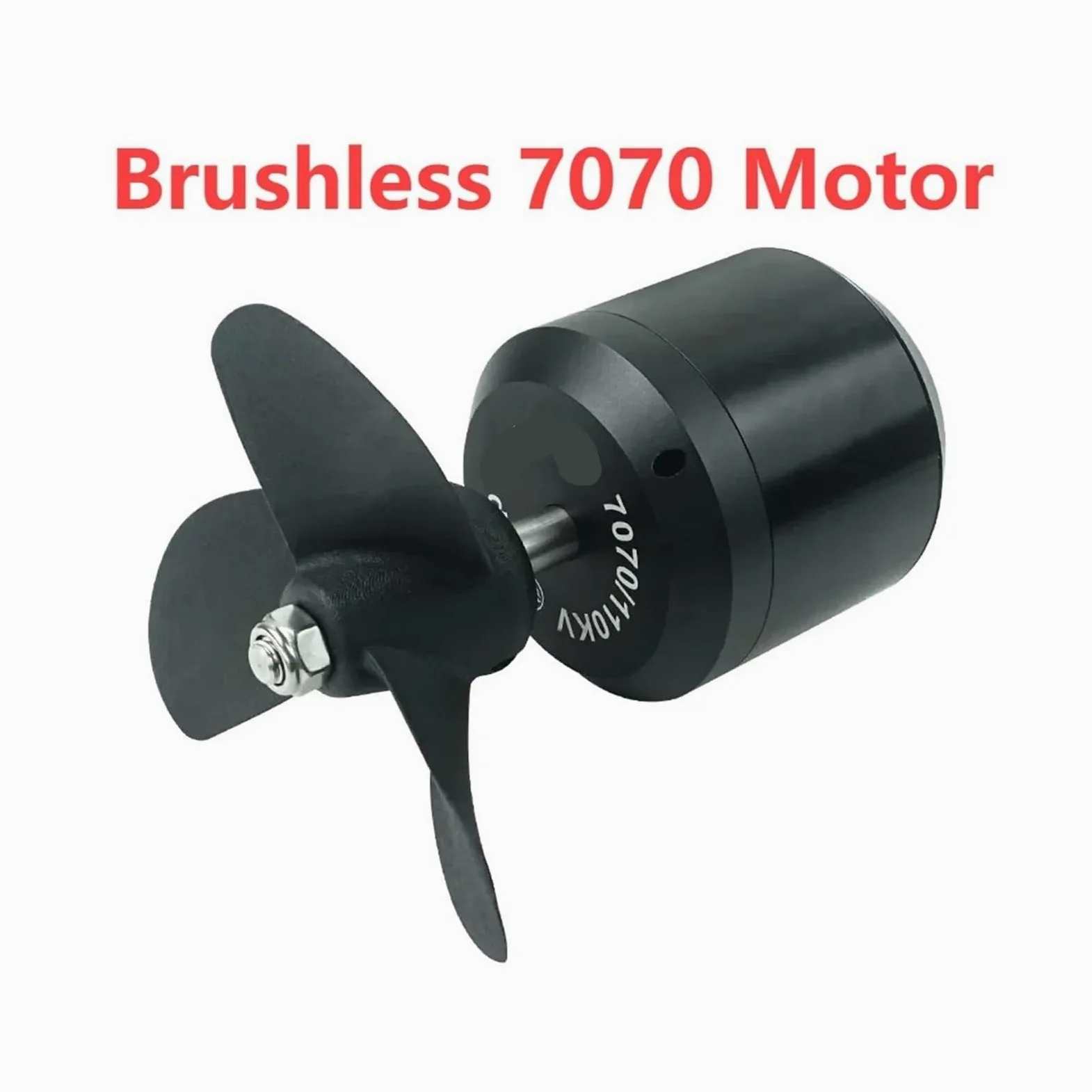 Motor Inrunner 7070 sin escobillas, Impermeable, 110 kV, 4300 W, for Barco de Surf, propulsor Submarino Hydro Efoil