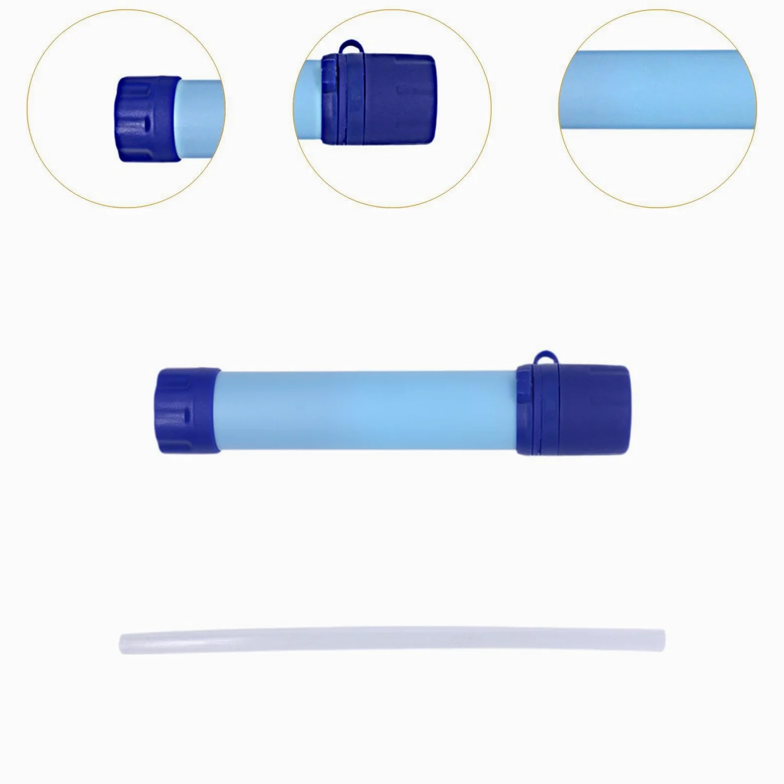 Purificador de Agua, Dispositivo Purificador de Agua, de Filtro RO para Viajes Al Aire Libre.