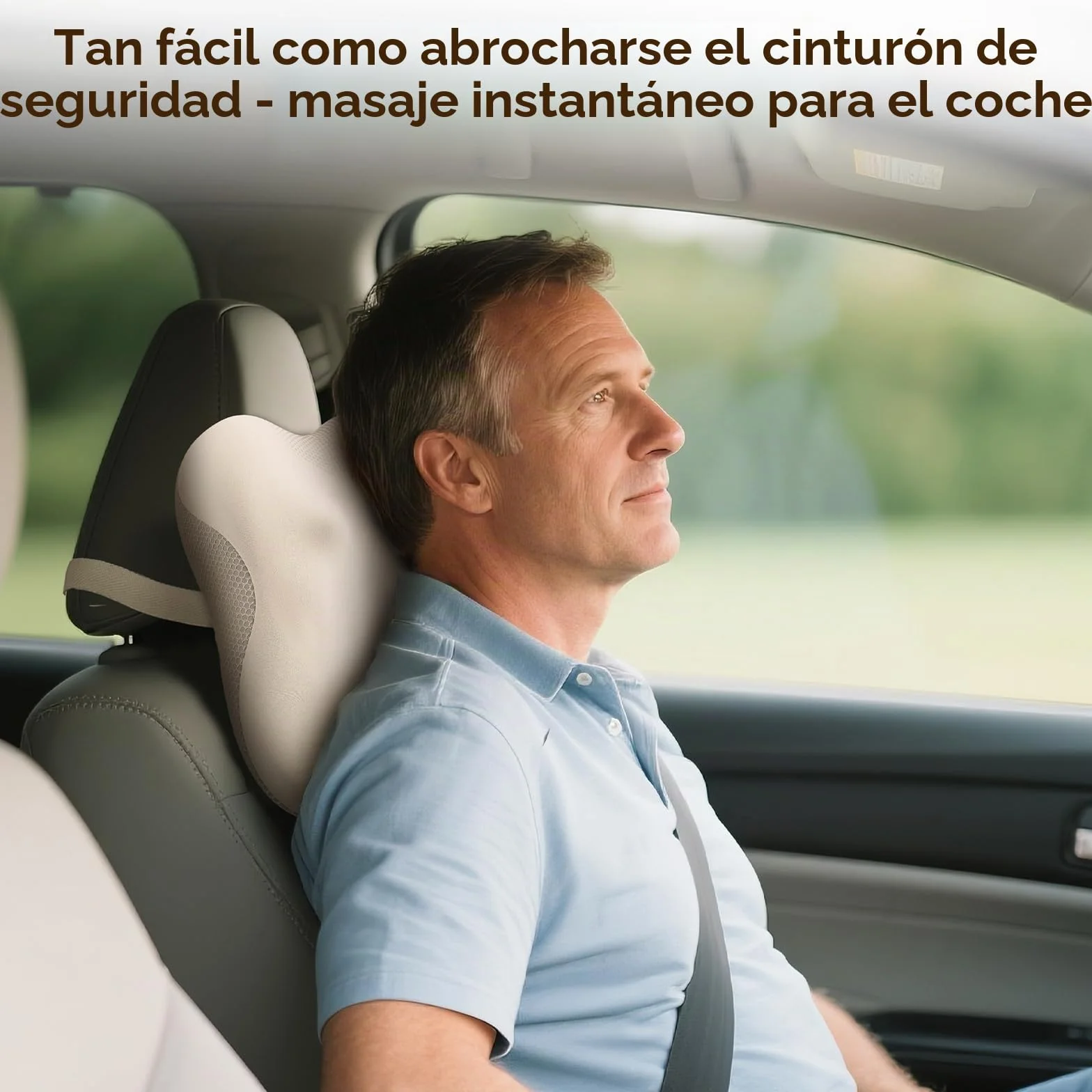 Arboleaf Cojín de Masajeador Shiatsu con Bluetooth y Control por APP, Masajeador de Cuello, Espalda y Lumbar con Calor