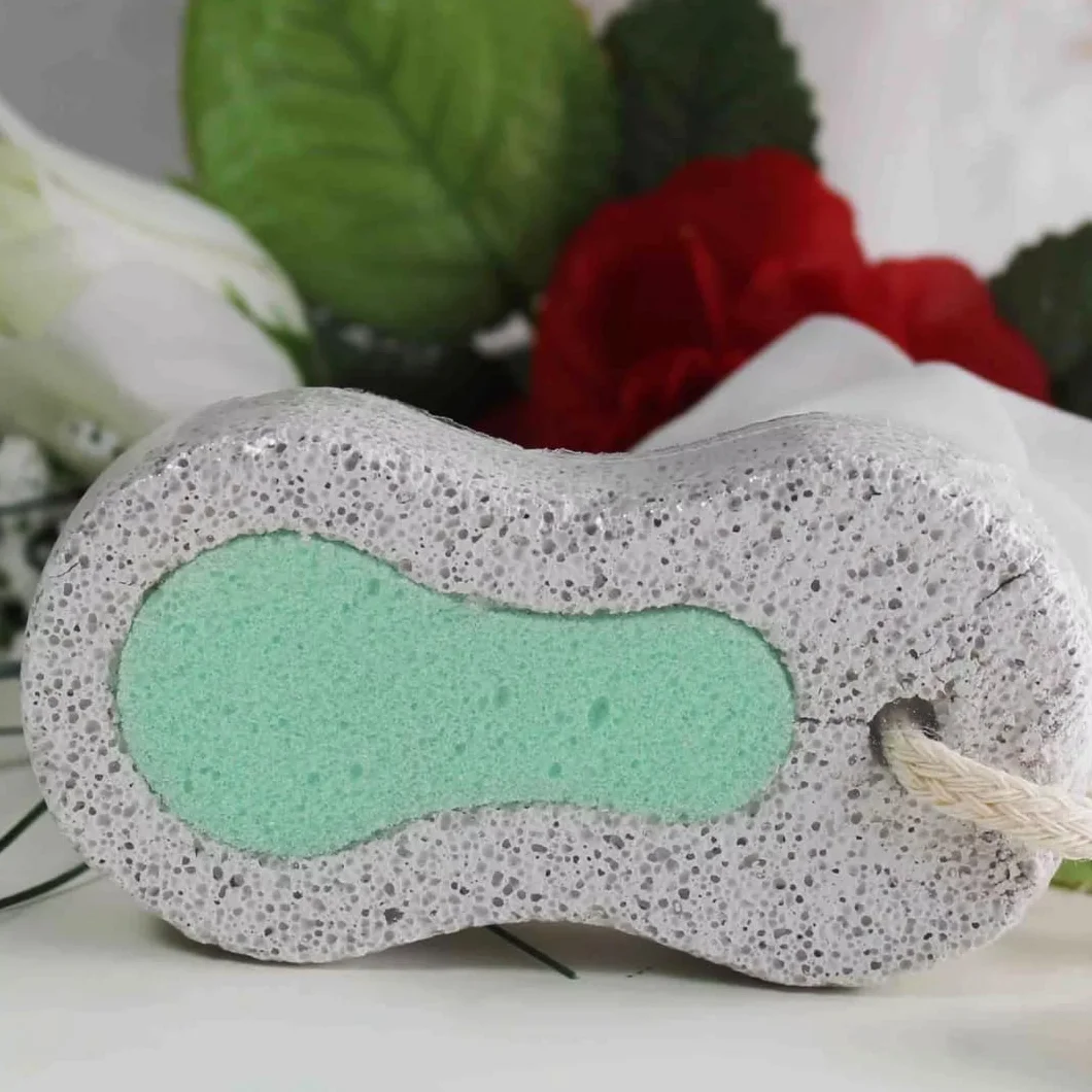 Natural Pumice Stone 10x5x1,8 cm for Pedicure Foot Treatment