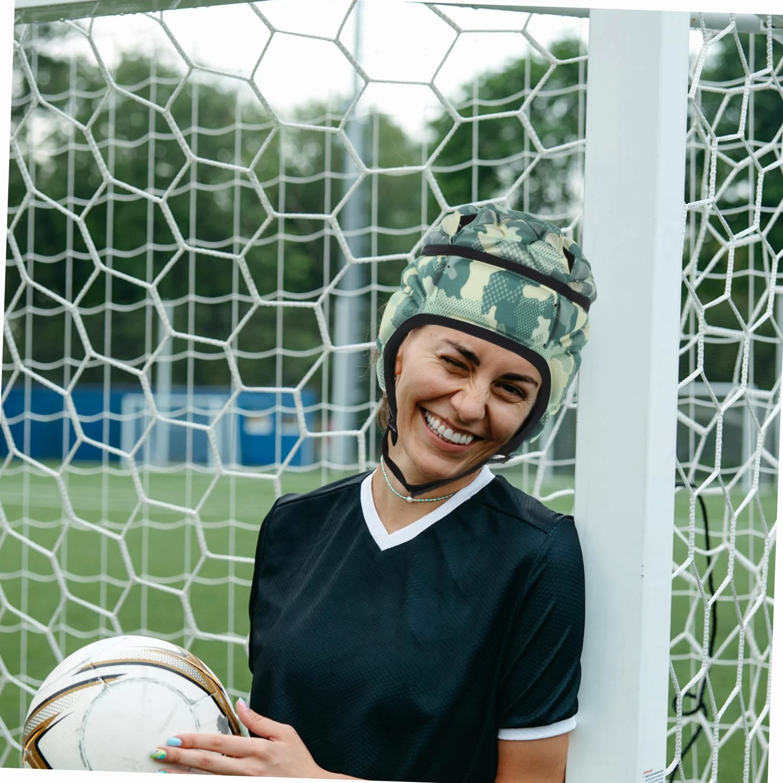 4 Piezas Tapa de Parachoques Juventud Cascos Casco de fútbol Juvenil Casco Deportivo Equipo de protección de Rugby Gorra de Rugby Casco de Portero Esponja