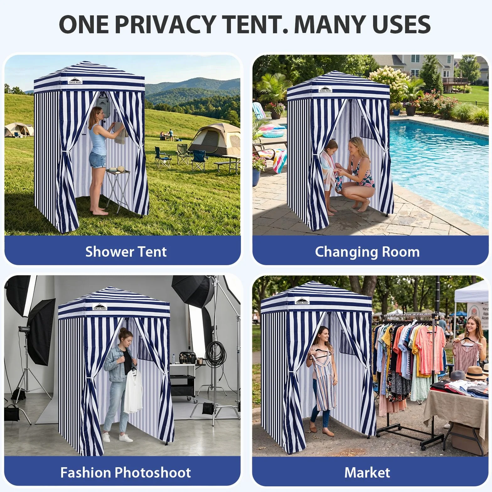 EAGLE PEAK Toldo Plegable Plegable Ultra Compacto Flex
