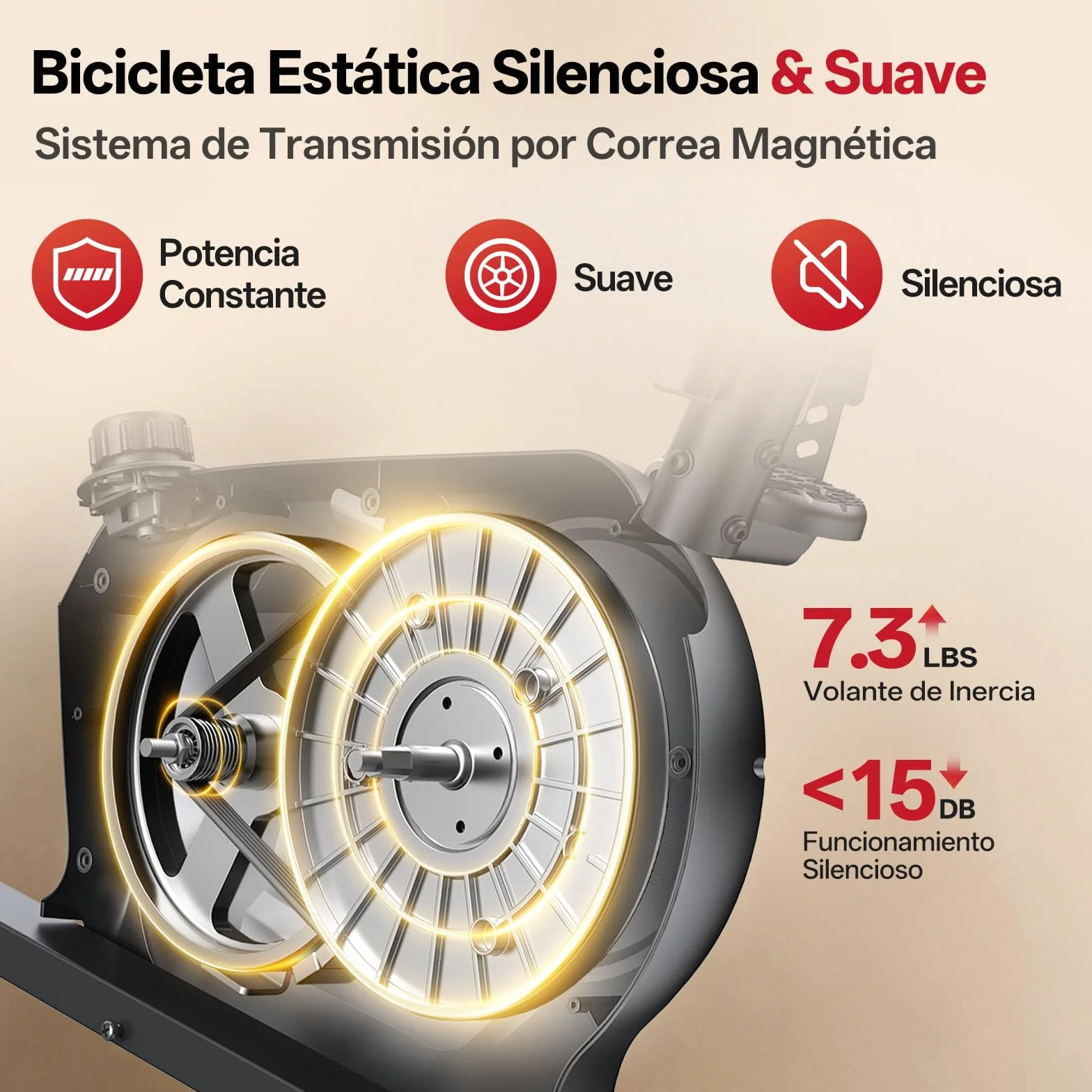 JOROTO JH30/JH30PRO Bicicleta Estatica para Casa, Bicicleta Reclinada Magnética Bluetooth, Bici Estática Respaldo con Capacidad de Peso 136KG, Pantalla LCD, Asiento Ajustable para Entrenamiento Cardio