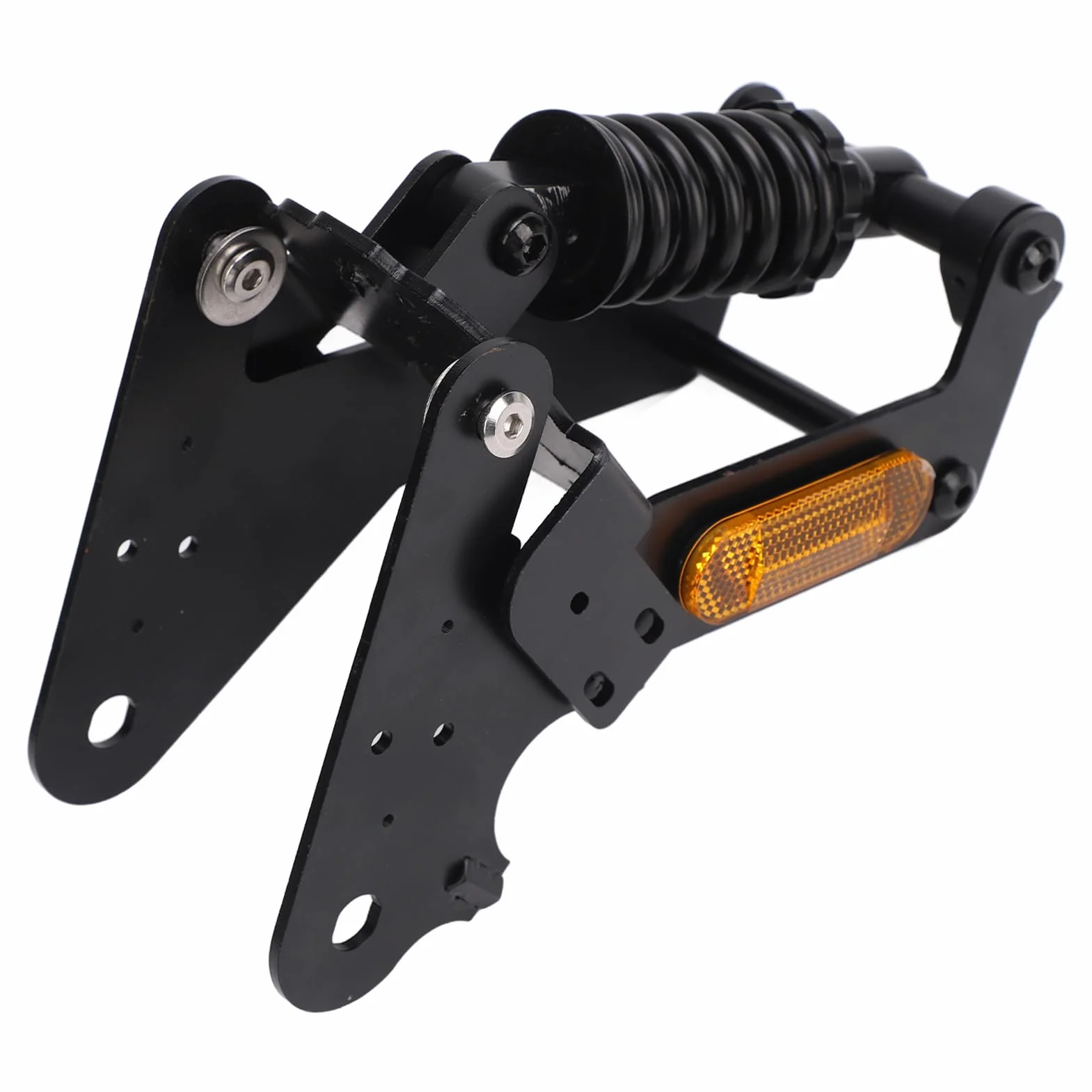 POENVFPO Kit de Suspensión Trasera para Patinete Eléctrico, Juego de Horquillas Amortiguadoras Duraderas para Patinete Eléctrico M1, Material de Aleación de Aluminio