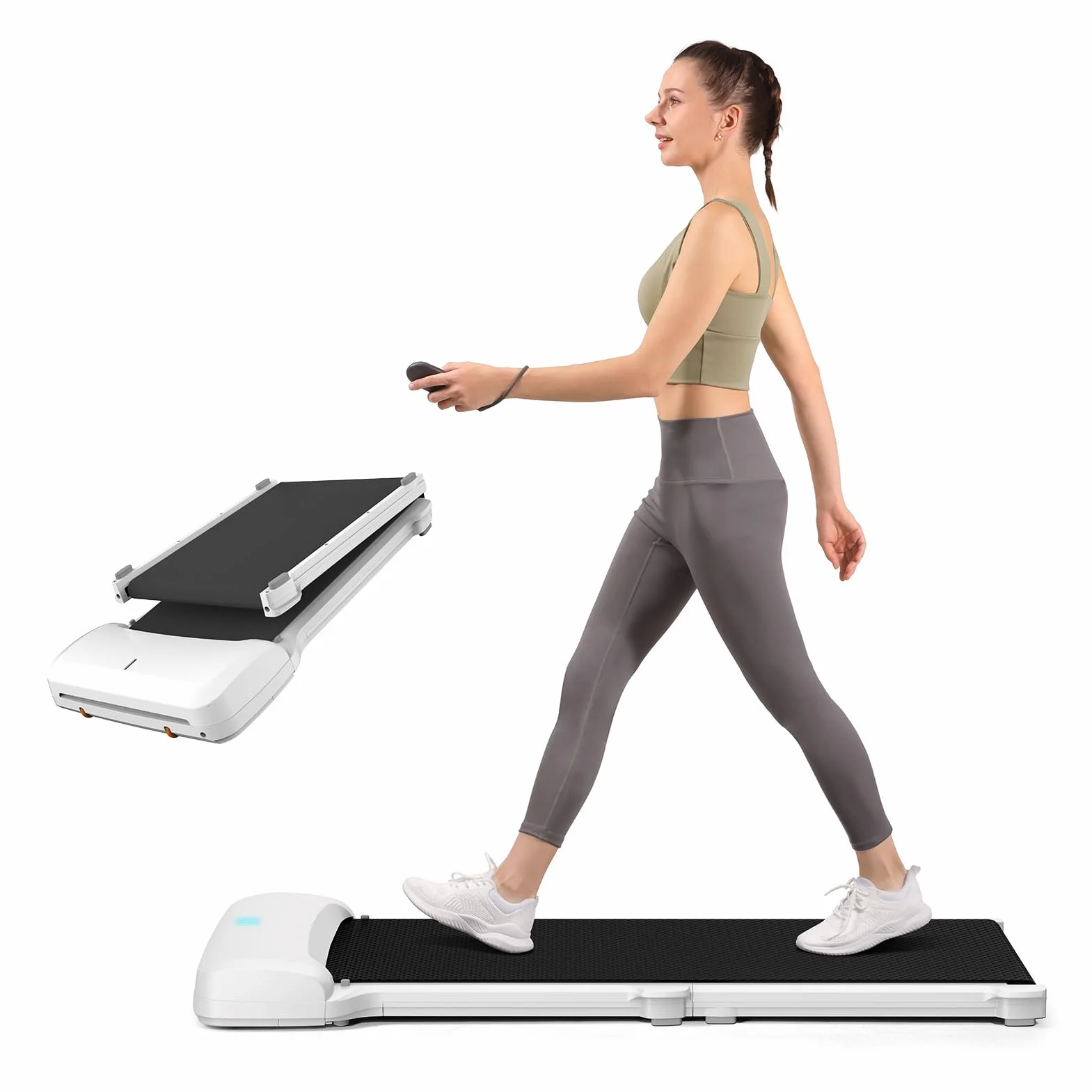 WalkingPad C1 Cinta de Andar Plegable de 6km/h, 746w, Cinta de Correr Compacta y Plana para Ejercicios en casa