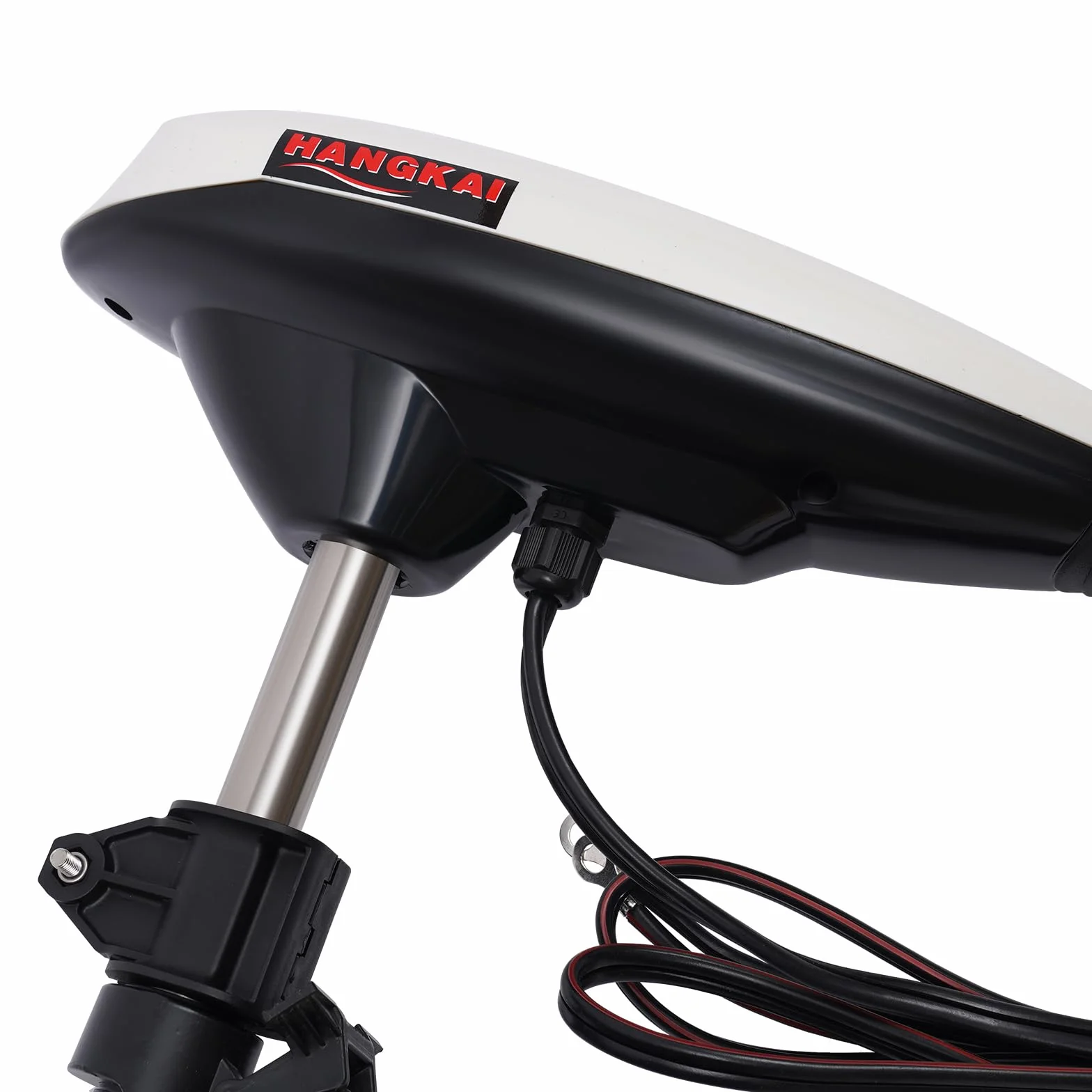 Motor Eléctrico Fueraborda 45 lbs de Empuj, 12V Motor Eléctrico Barco 400kg Capacidad de Carga para Canoa Bote Kayak Botes Inflables