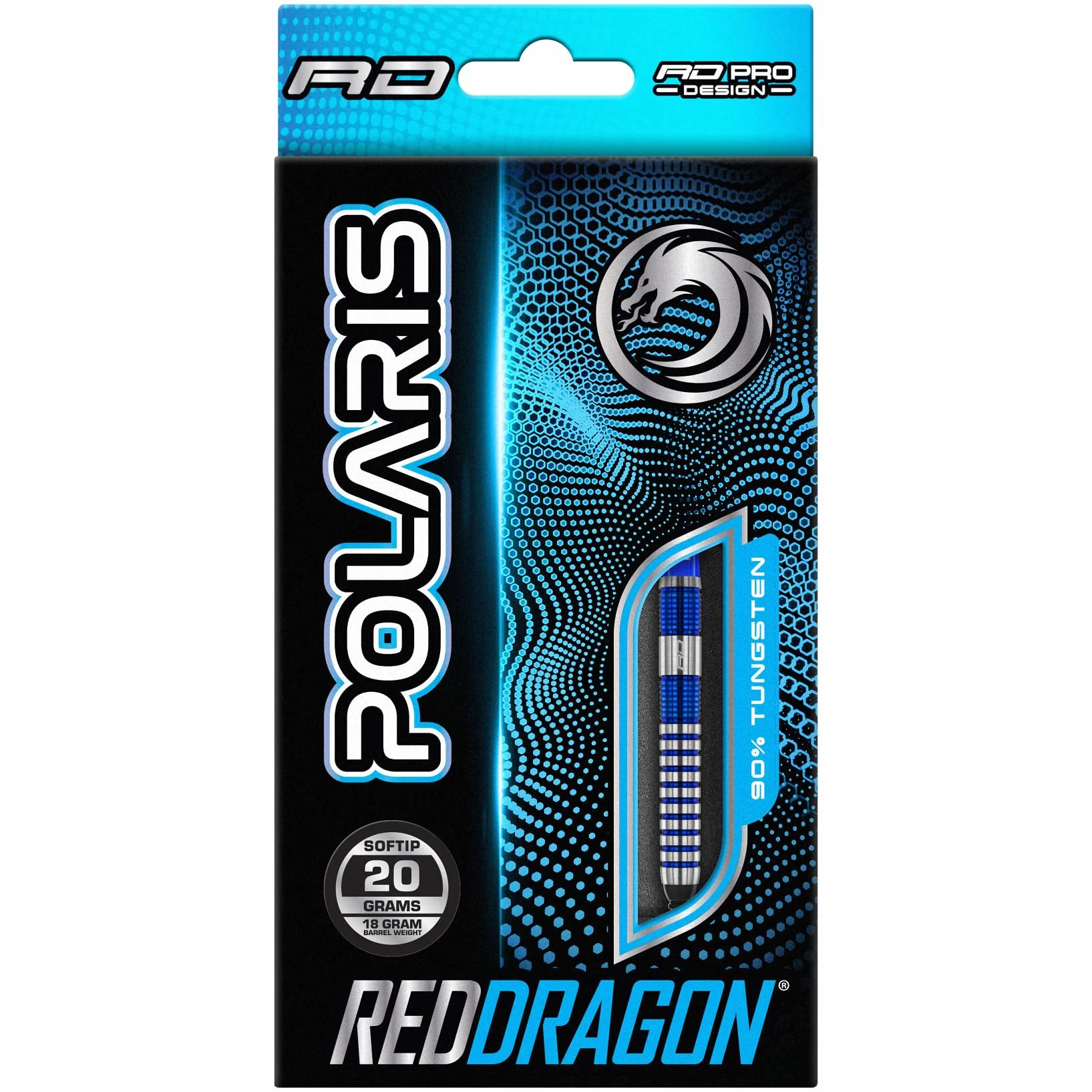 RED DRAGON Juego de Dardos Profesionales de tungsteno Polaris vuelos y Ejes