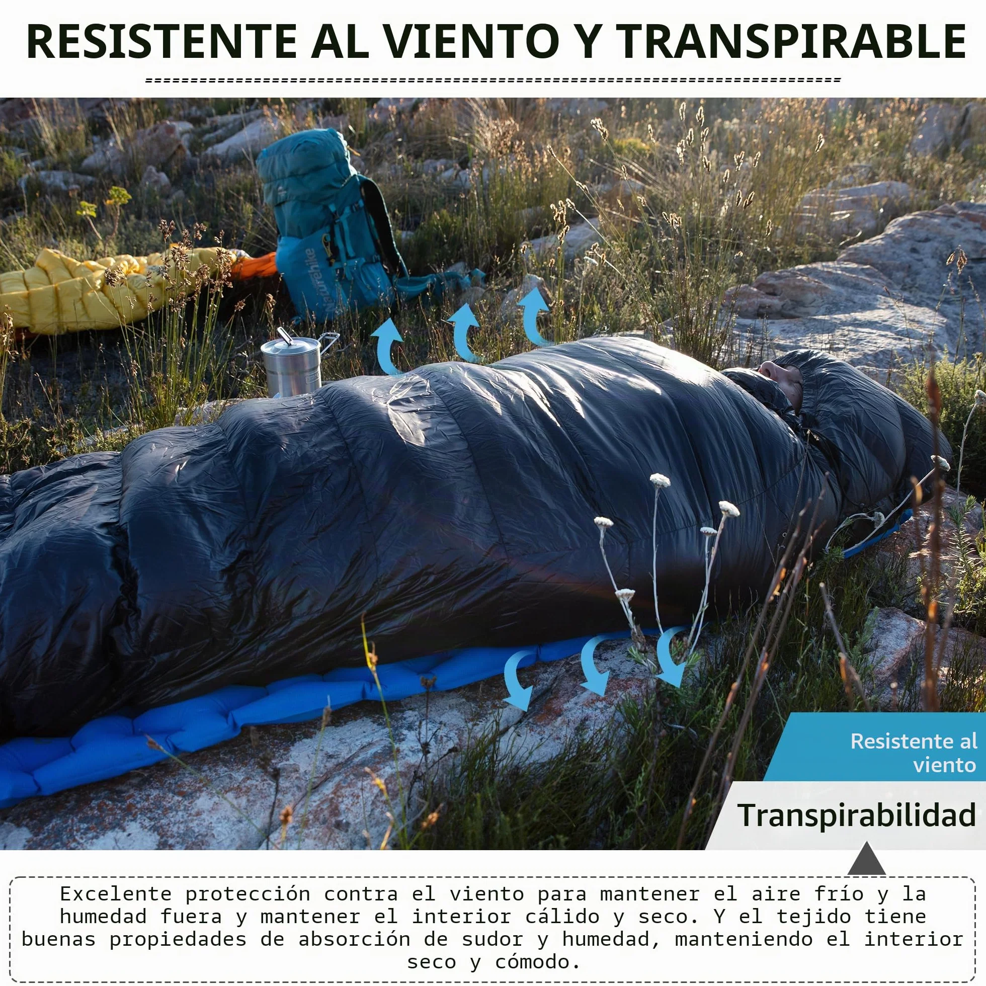 Naturehike CW700 Saco de dormir de plumón ultraligero portátil compacto invierno saco de dormir 4 estaciones para adultos y niños al aire libre camping senderismo viajes con saco de compresión