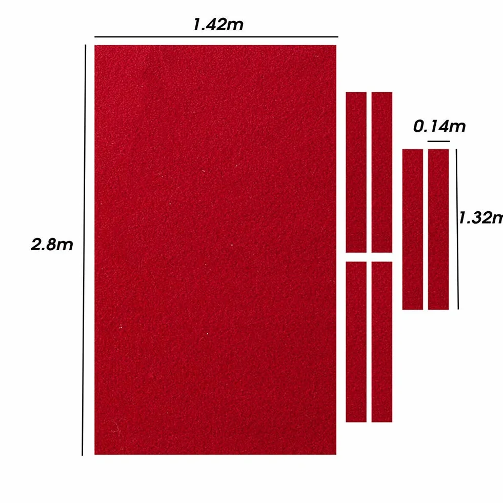 Kisbeibi Mantel de mesa para billar profesional nailon sólido verde 2,8 x 1 m