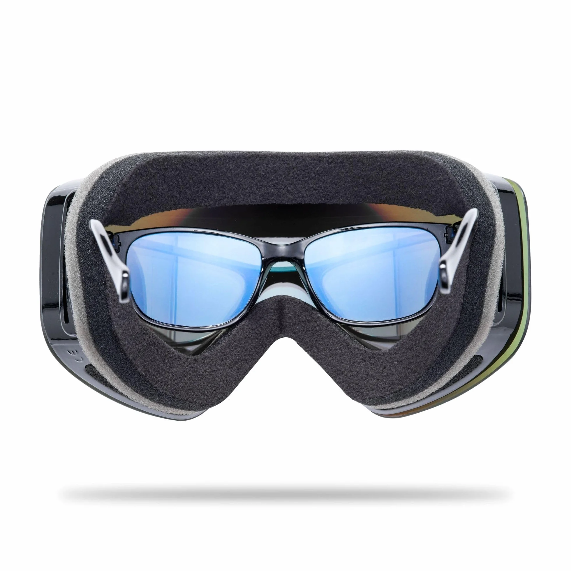 NAKED Optics Las TROOP EVO Gafas de Esquí para Hombres, Gafas de Esquí para Mujeres, Gafas de Snowboard, Gafas de Esquí con Lentes Intercambiables para Mal Tiempo, Gafas de Nieve, Gafas de Esquí