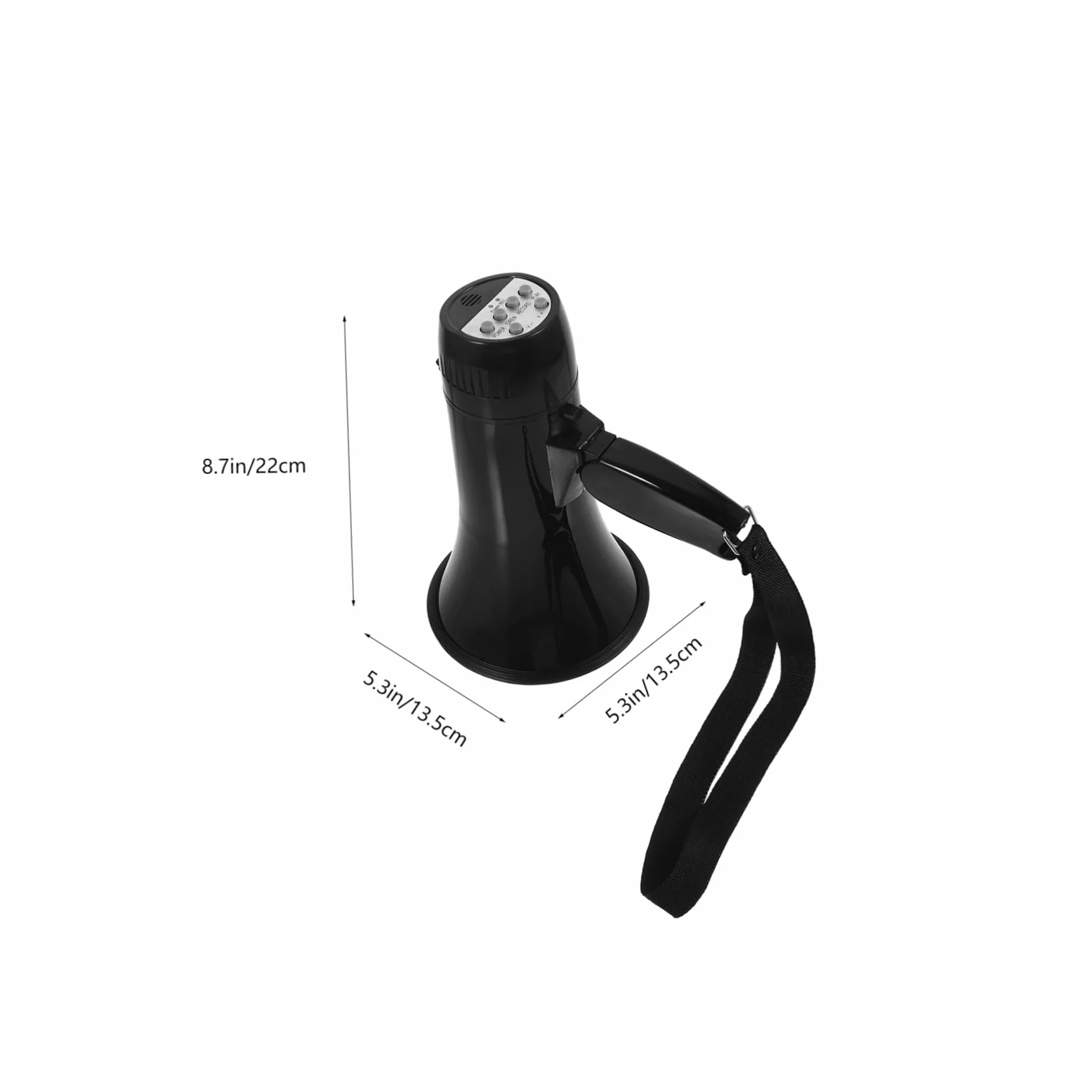 Garneck Megáfono Portátil 25W ABS Sonido Nítido