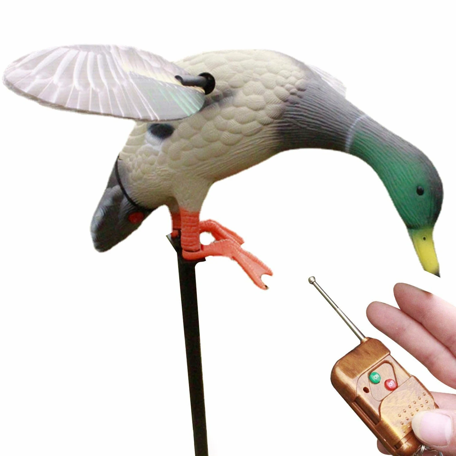Señuelos de caza , señuelo de ala giratoria, señuelos | señuelos eléctricos con control remoto, pato al aire libre para caza más rápido