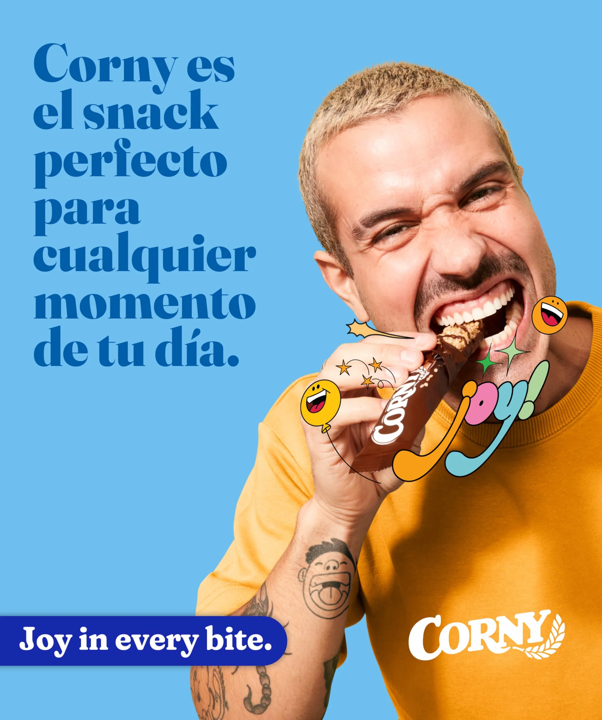Corny Barrita Sin Azúcares Añadidos Sabor Chocolate 0% Pack 24 x 20g