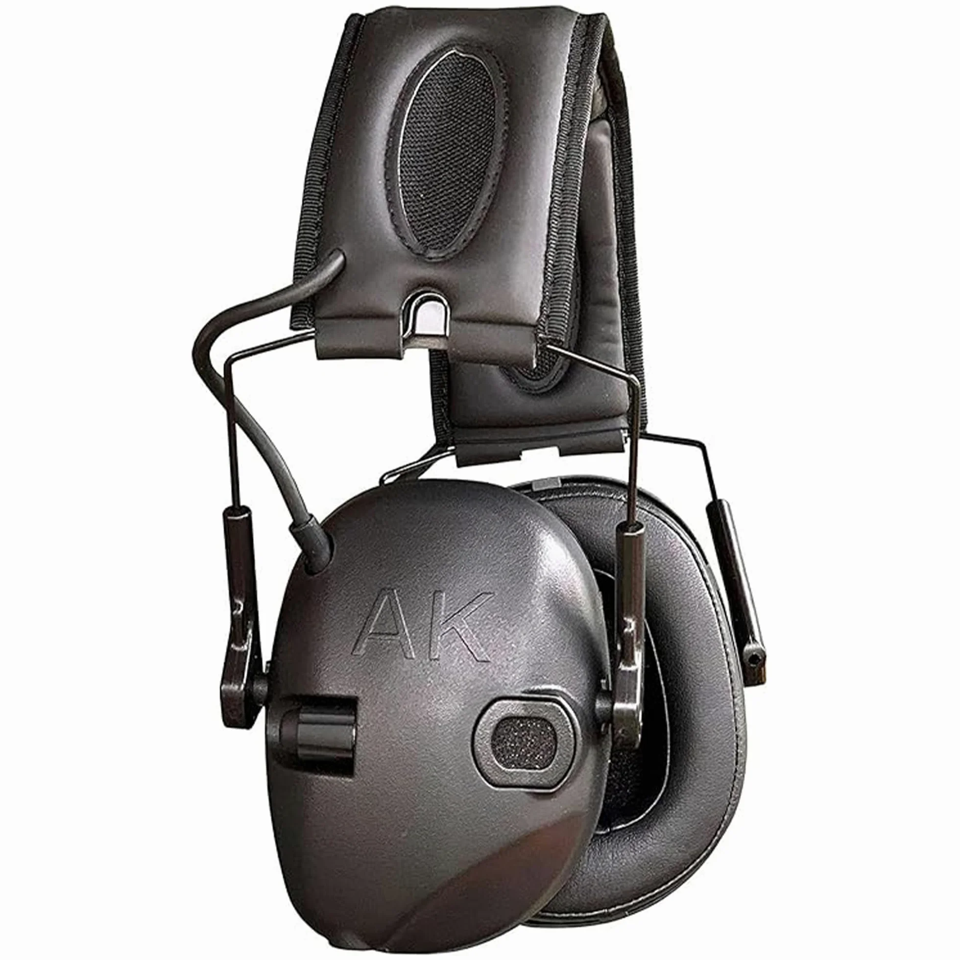 AKT1 - Orejeras deportivas de amplificación de sonido, protección auditiva electrónica para disparar deportes y ruido de impacto, Premium Ear Pro con cojines de espuma viscoelástica y claridad de