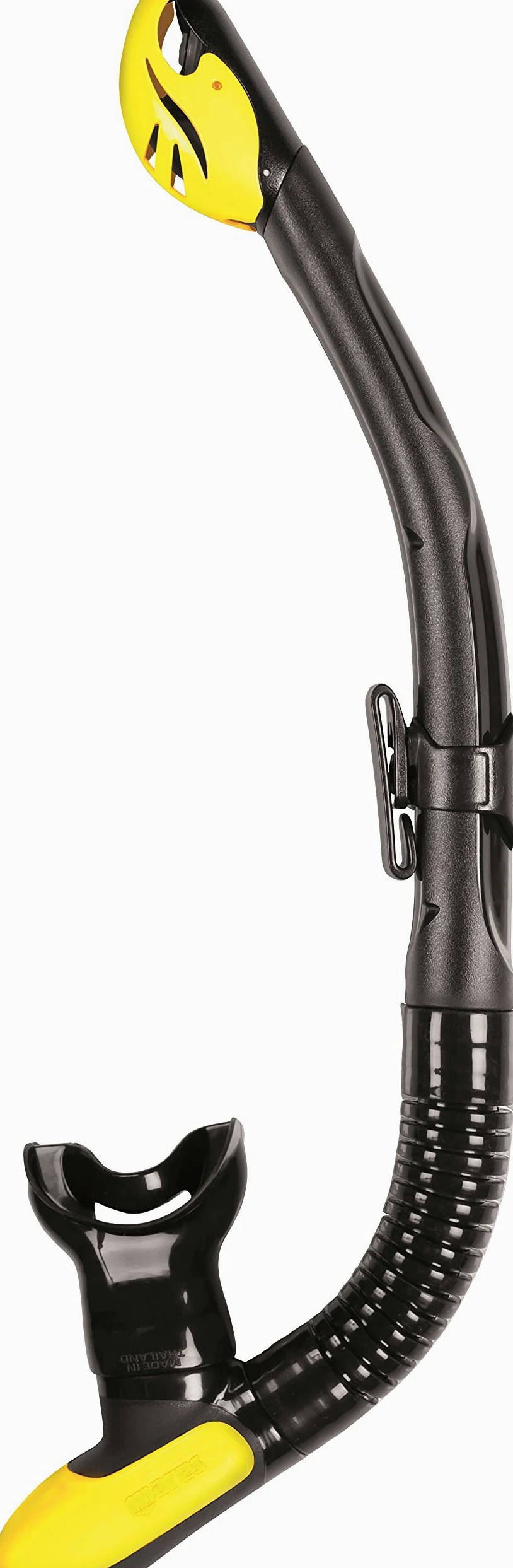 Conjunto de buceo Mares X-Vision Liquidskin Ergo Dry, negro y amarillo
