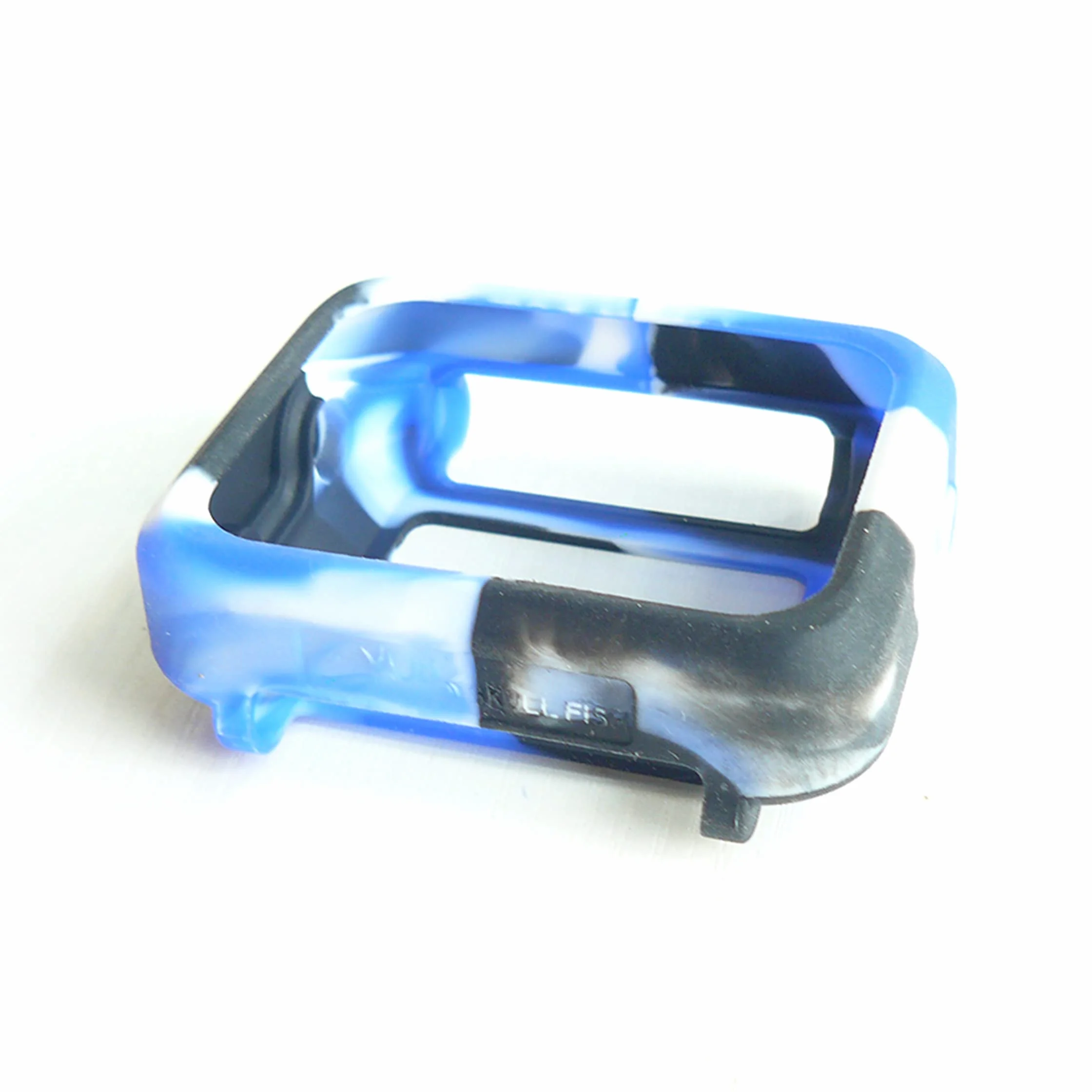 Funda protectora de silicona para ordenador de buceo Shearwater Peregrine/Peregrine TX (camuflaje azul)