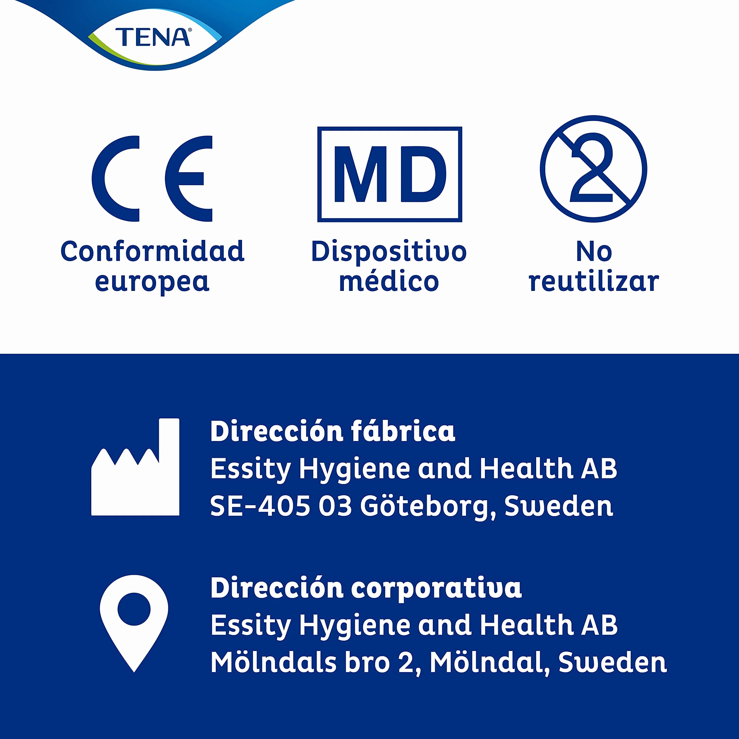 TENA Men Level 2 x60 Compresa Protectora Absorbente para Hombre Incontinencia Moderada