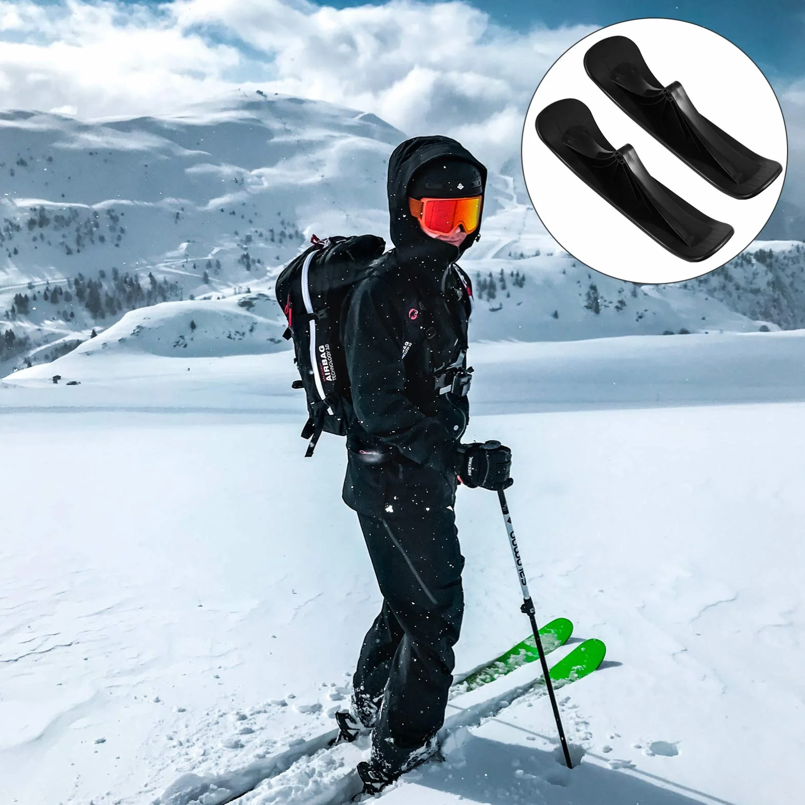 Trineo Plegable para Patines