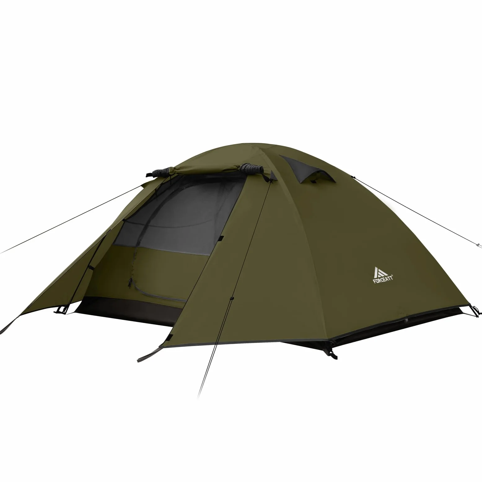 Forceatt Tienda De Campaña 2-4 Personas Impermeable Doble Capa Portátil Ultraligera