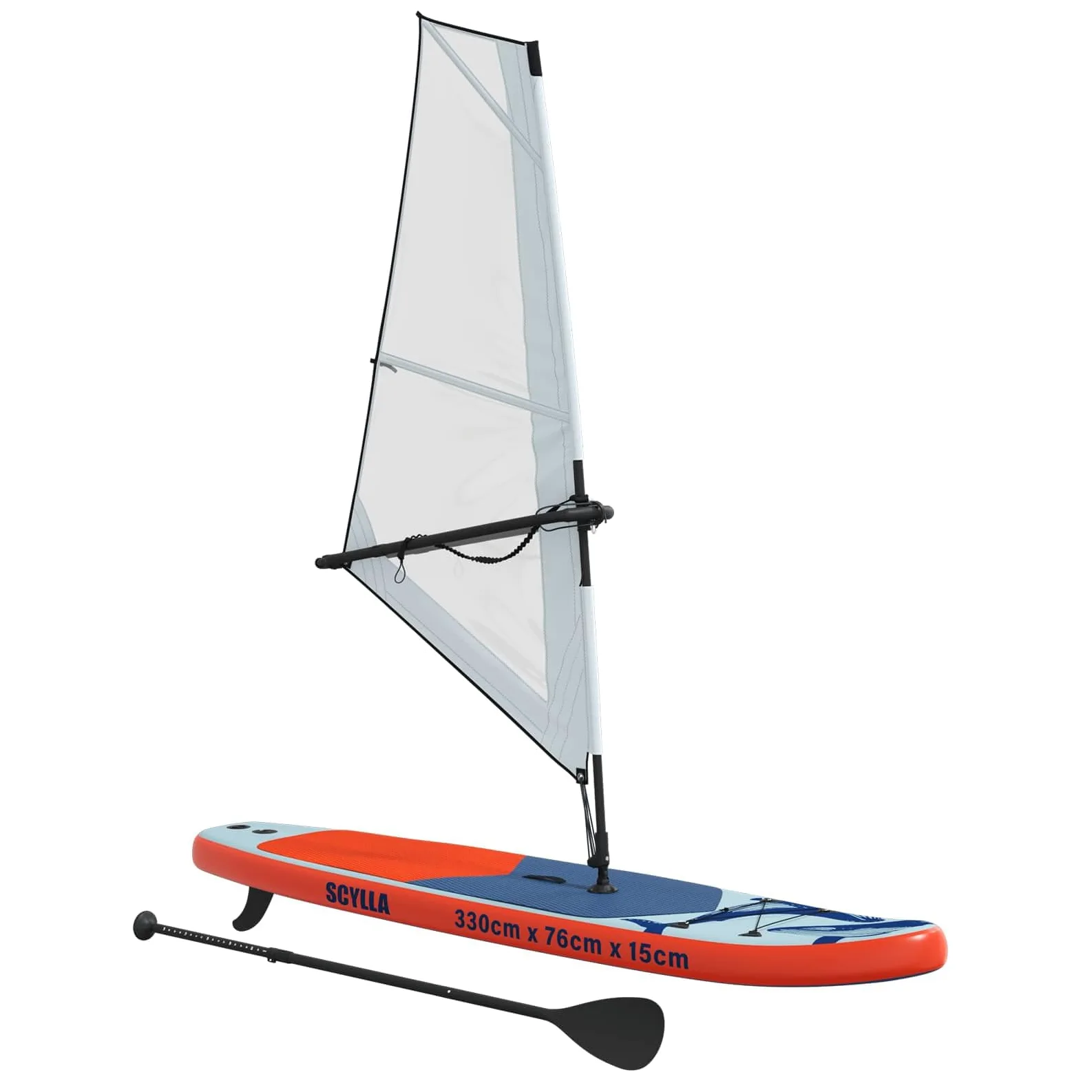 Mangloder - Tabla de SUP inflable con vela x x turquesa para deportes acuáticos al aire libre, estable, portátil, para principiantes, familia, yoga, touring, río, lago, mar, equilibrio, entrenamiento