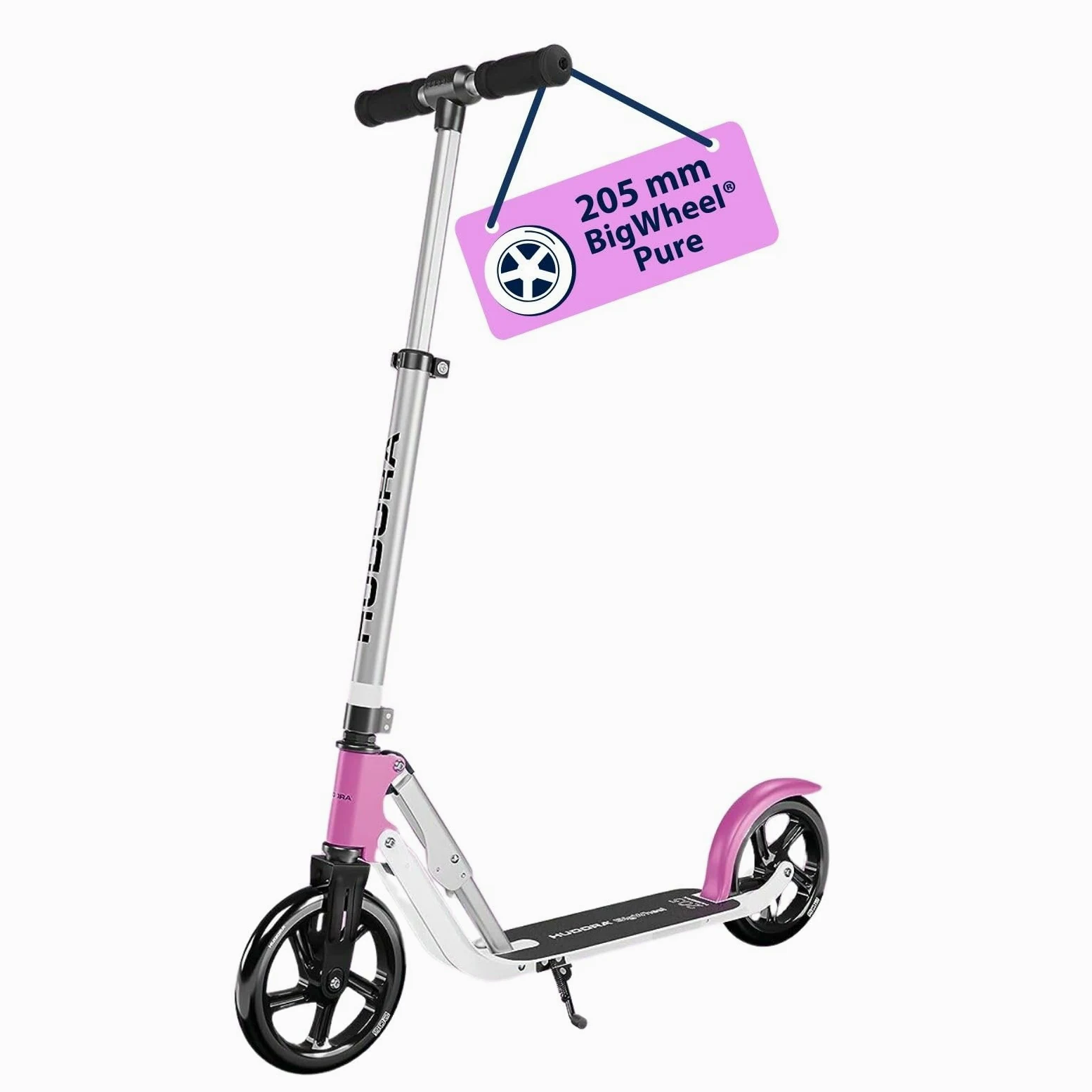 Hudora Bigwheel 205 Pure Patinete Unisex Adulto
