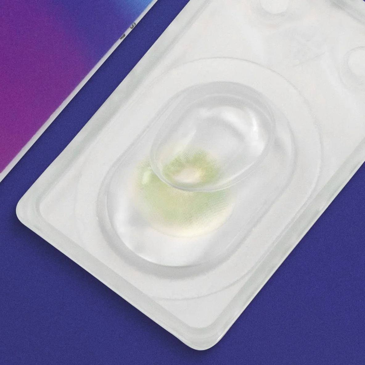 GLAMLENS Bozen Green lentillas de color verdes 1 par 90 Días Sin Graduación hidrogel de silicona