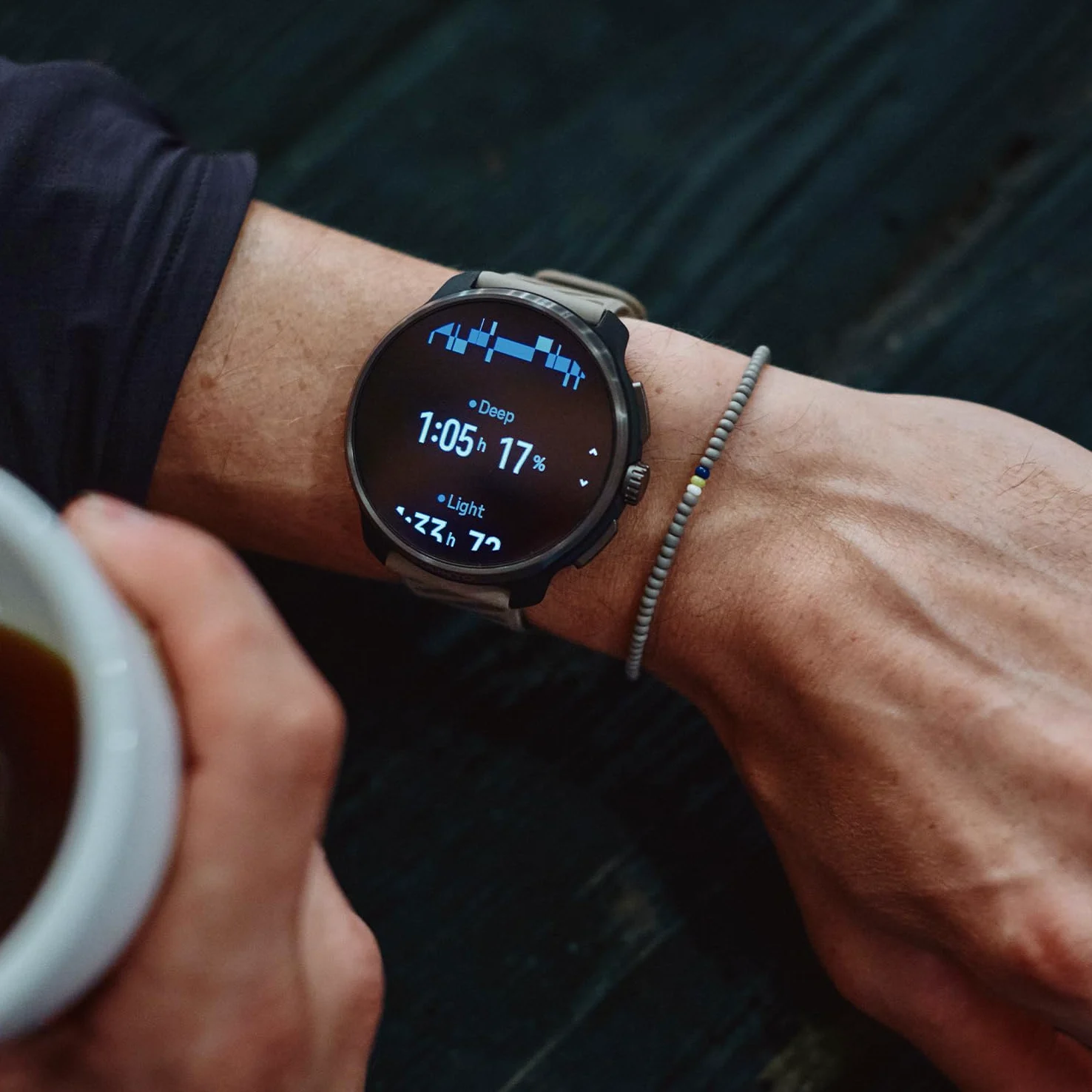 Suunto 22 ATH8 SILICONE STRAP TRAIL GRAY S+M