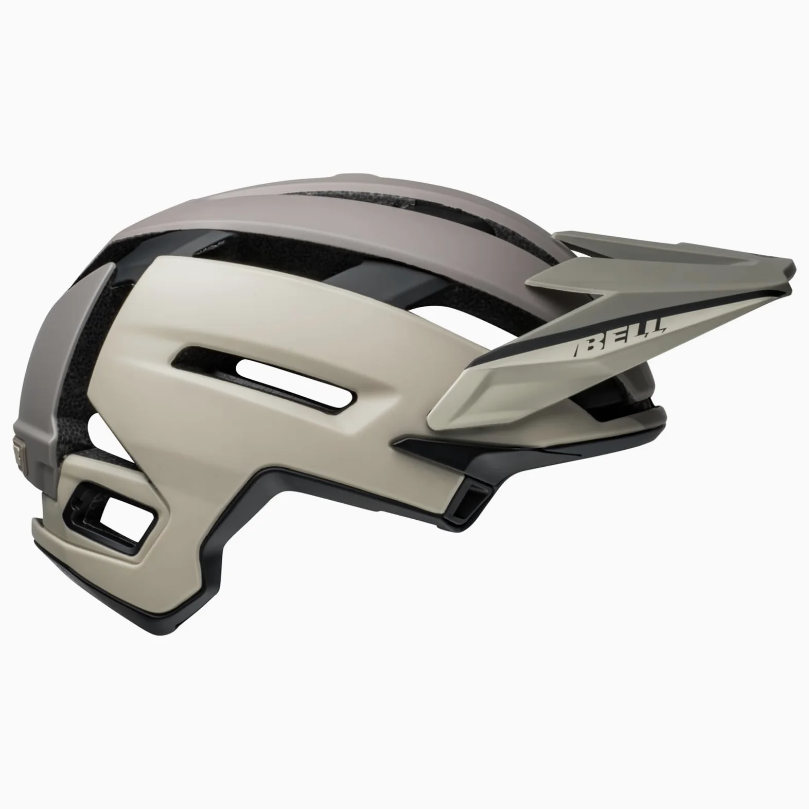 Bell Casco de Bicicleta Unisex Super Air R Spherical para Adultos, Cemento Mate, Gris, M