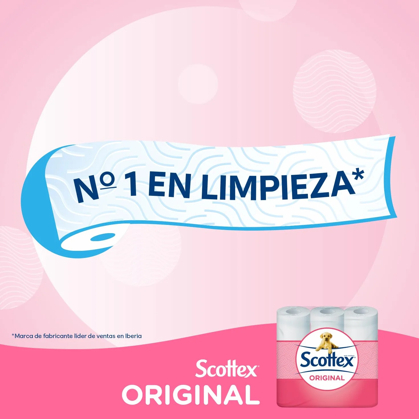 Scottex Original Papel Higiénico 96 Rollos 6 Paquetes 16 Rollos Dos Capas