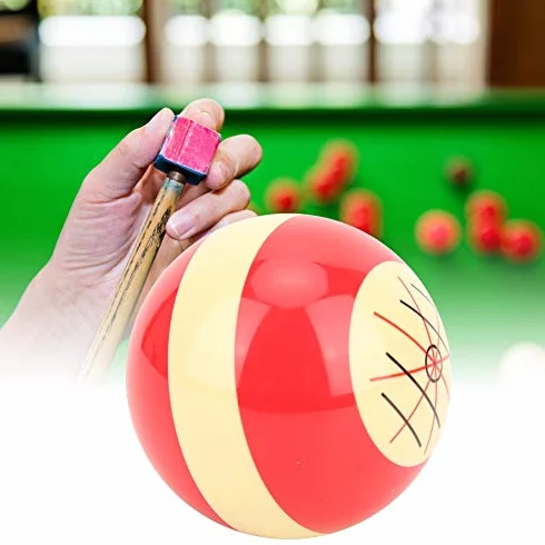 Bola de Billar de Entrenamiento Práctica Accesorio Asistencia Portátil Reemplazo para Pool Americano Eight