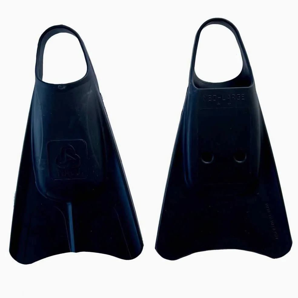 RIP Aletas de natación premium para bodysurf, bodyboard, esnórquel - Flotan! - Aletas simétricas de nivel intermedio a avanzado (aletas) costillas laterales y cuchillas de goma, comodidad, velocidad y