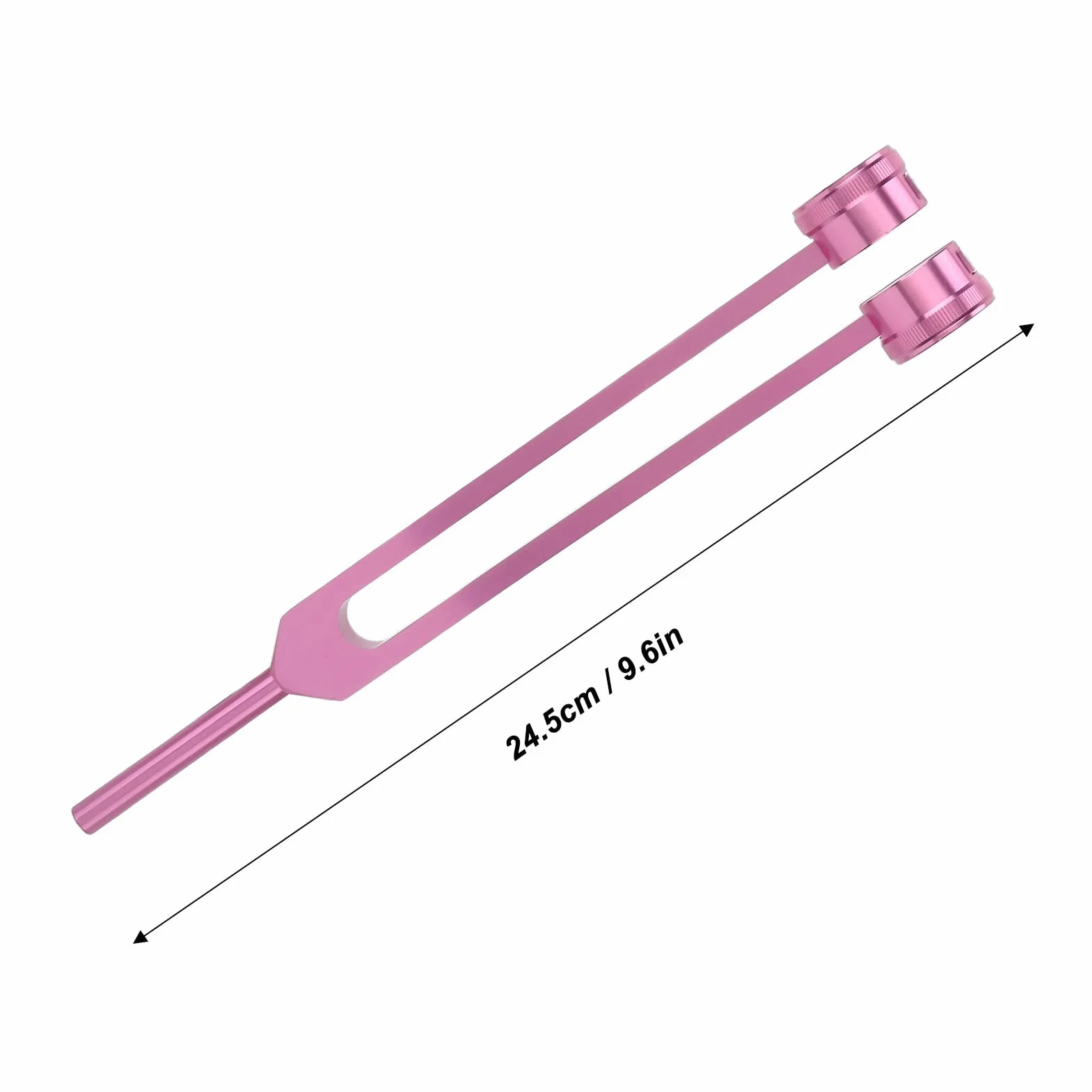 Juego de Diapasones Sanadores 128Hz de Aluminio con Llave Allen y Martillo para Yoga y Meditación