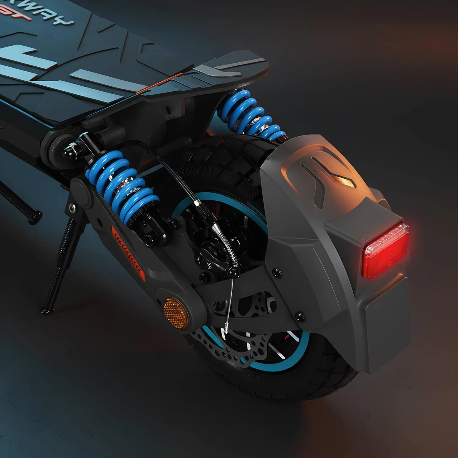 Smartgyro Rockway GTS - Patinete Eléctrico de 48V, 2000W. Batería 20Ah, Smart Core, Ruedas de 10 Pulgadas, Triple frenada, SmartCore y Certificado DGT
