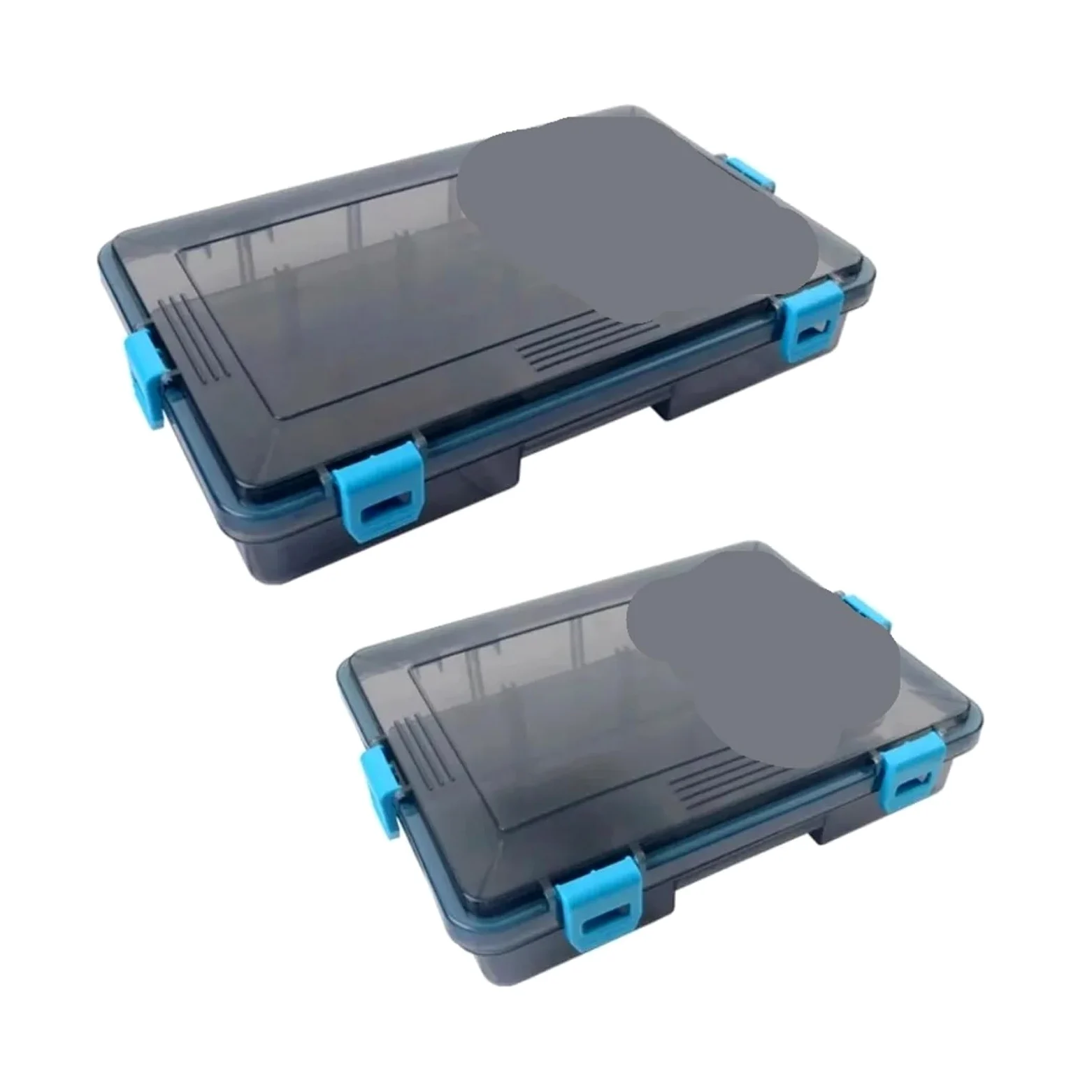 Caja de aparejos de pesca, organizador impermeable de gran capacidad para anzuelos, señuelos y cebos, ideal para pescadores y entusiastas del aire libre